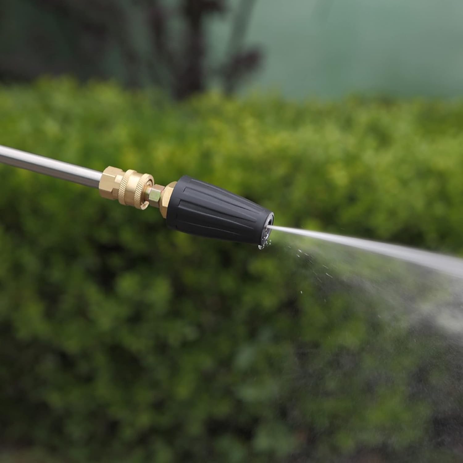 4000 PSI Rotating Turbo Nozzle Set, 1/4 Inch, With 5 Tips for Pressure Washer, Orifice 3.0 - Image 4