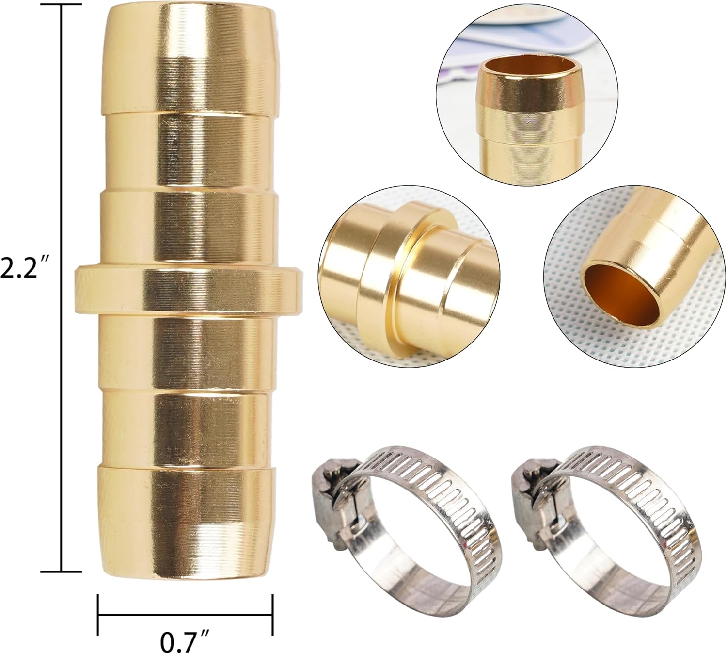 90 Degree Hose Elbow Connectors + Garden Hose Repair Kit - Image 7