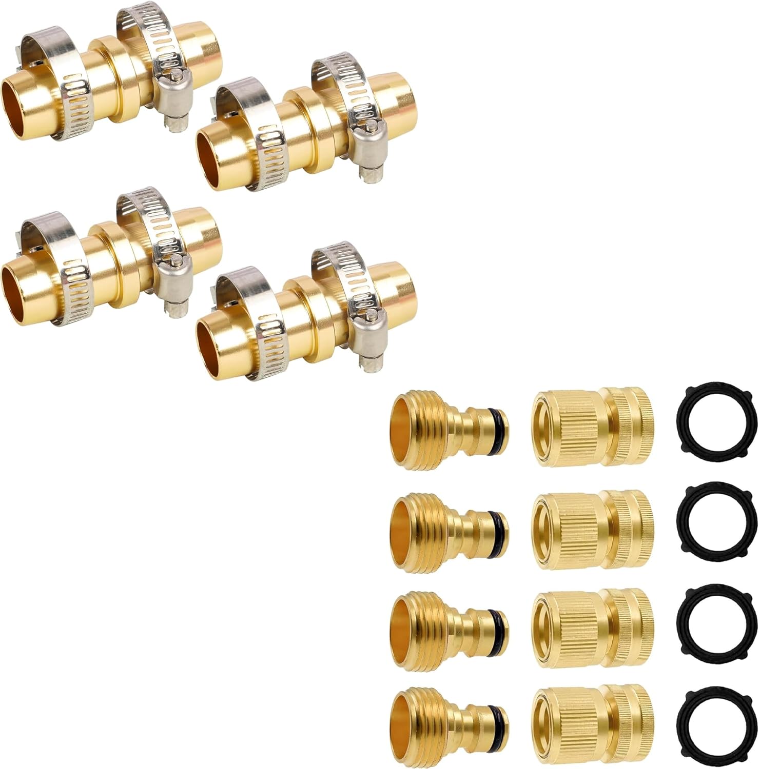 Garden Hose Repair Kit + Hose Quick Connector - Image 1