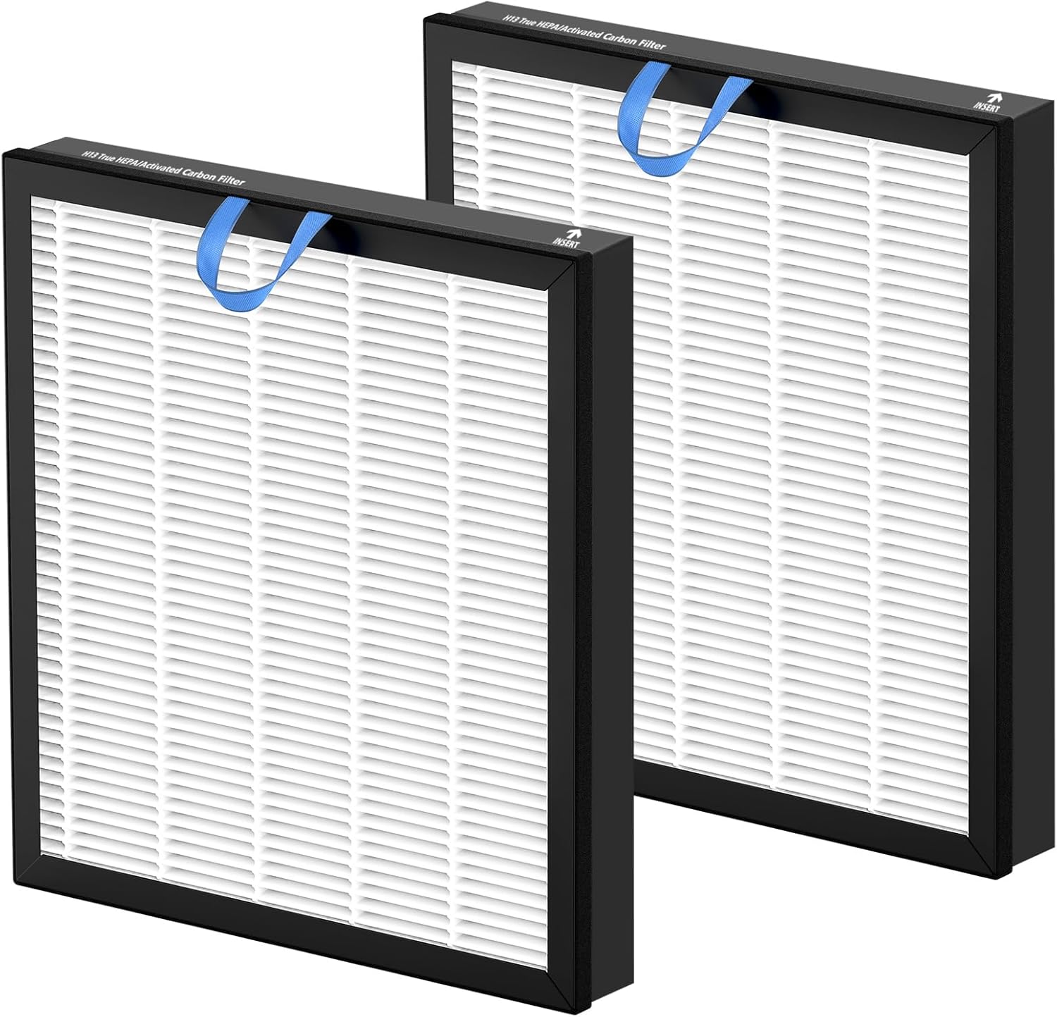 2 Pack Vital 100S Replacement Filter Compatible with LEVOIT Vital 100S and 100S-P Air Purifier, 3-in-1 with High-Efficiency Activated Carbon Vital 100S Filter for Home,Vital 100S-RF,LRF-V102-WUS,White - Image 1
