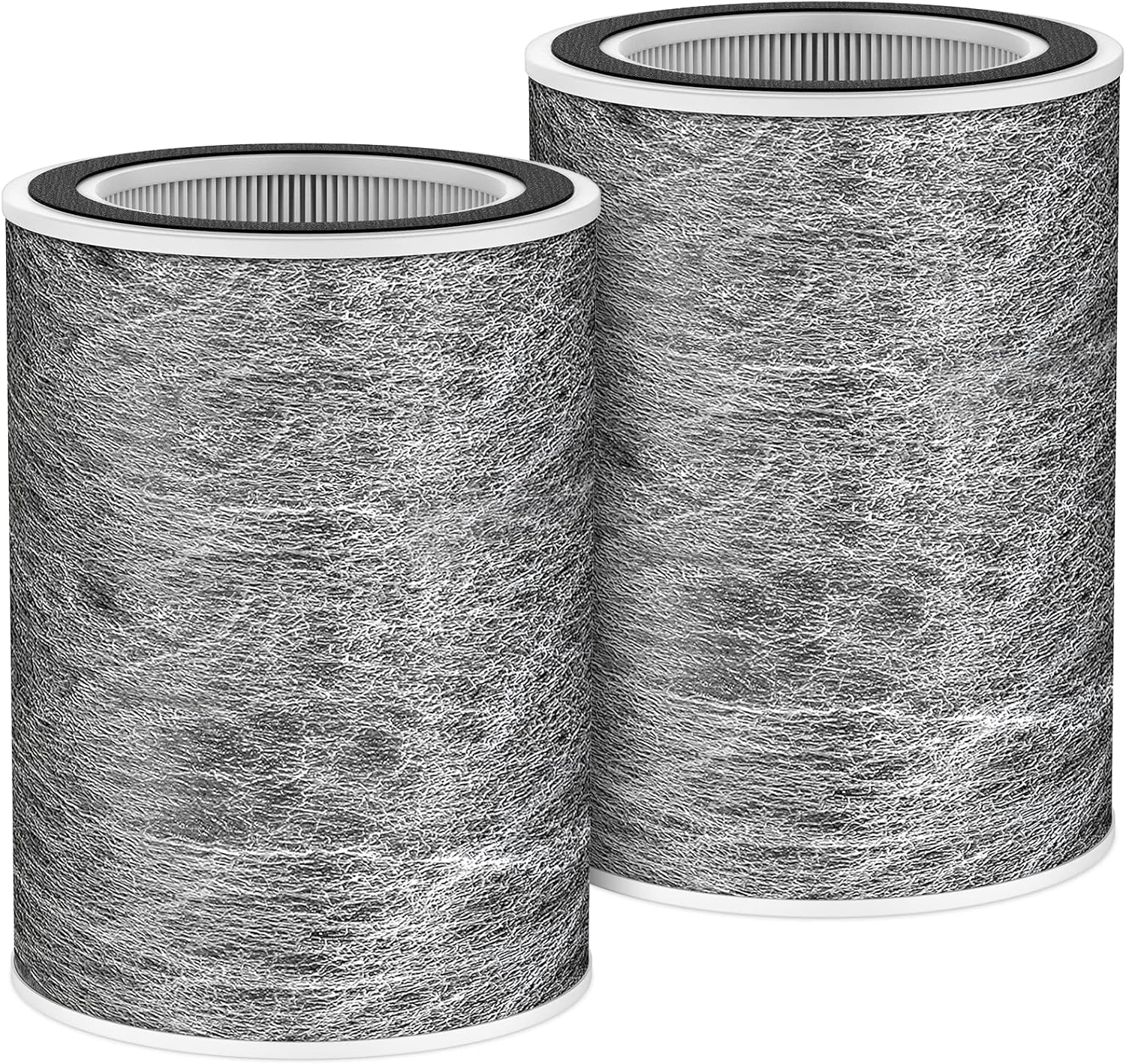 HP202 Replacement Filter Compatible with HP201, UA205, AP1000 HP200 For Shark HC501, HC502 Air Purifier MAX Replacement Filter HEPA, Part # HE2FKBASMB, HE2FKBAS, HE2FKPET, HE2FKPRO (2 Pack) - Image 1