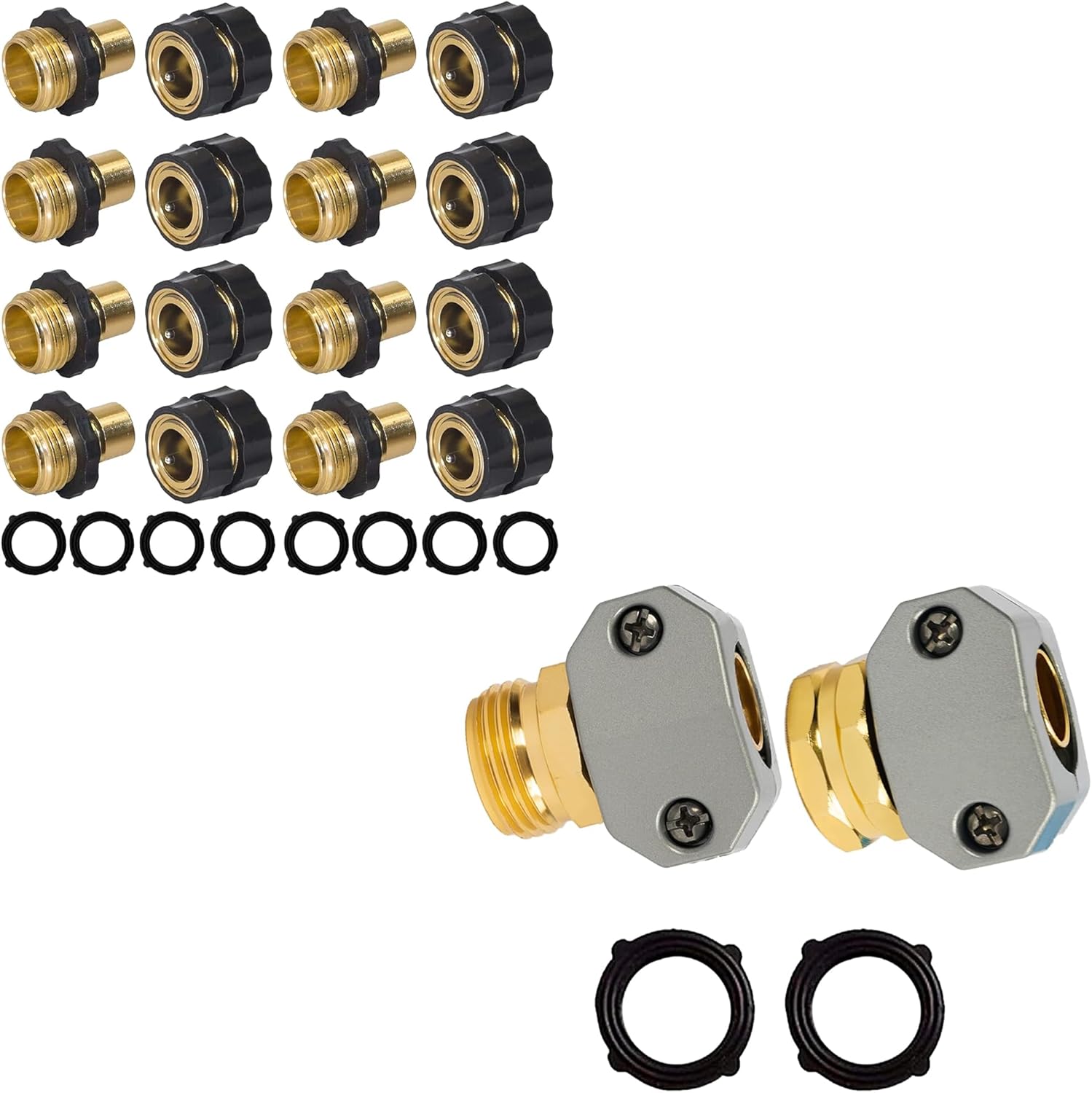 Garden Hose Quick Connect + Hose Repair Kit - Image 1