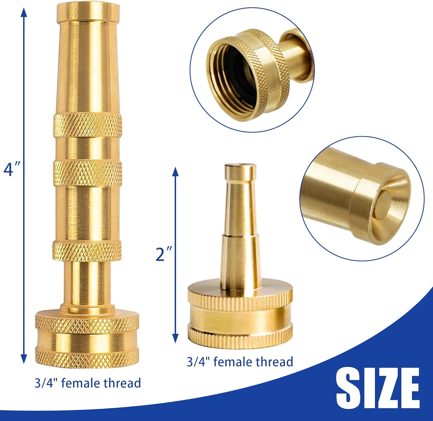 Garden Hose Quick Connect + Nozzle Twist and Nozzle Jet - Image 7