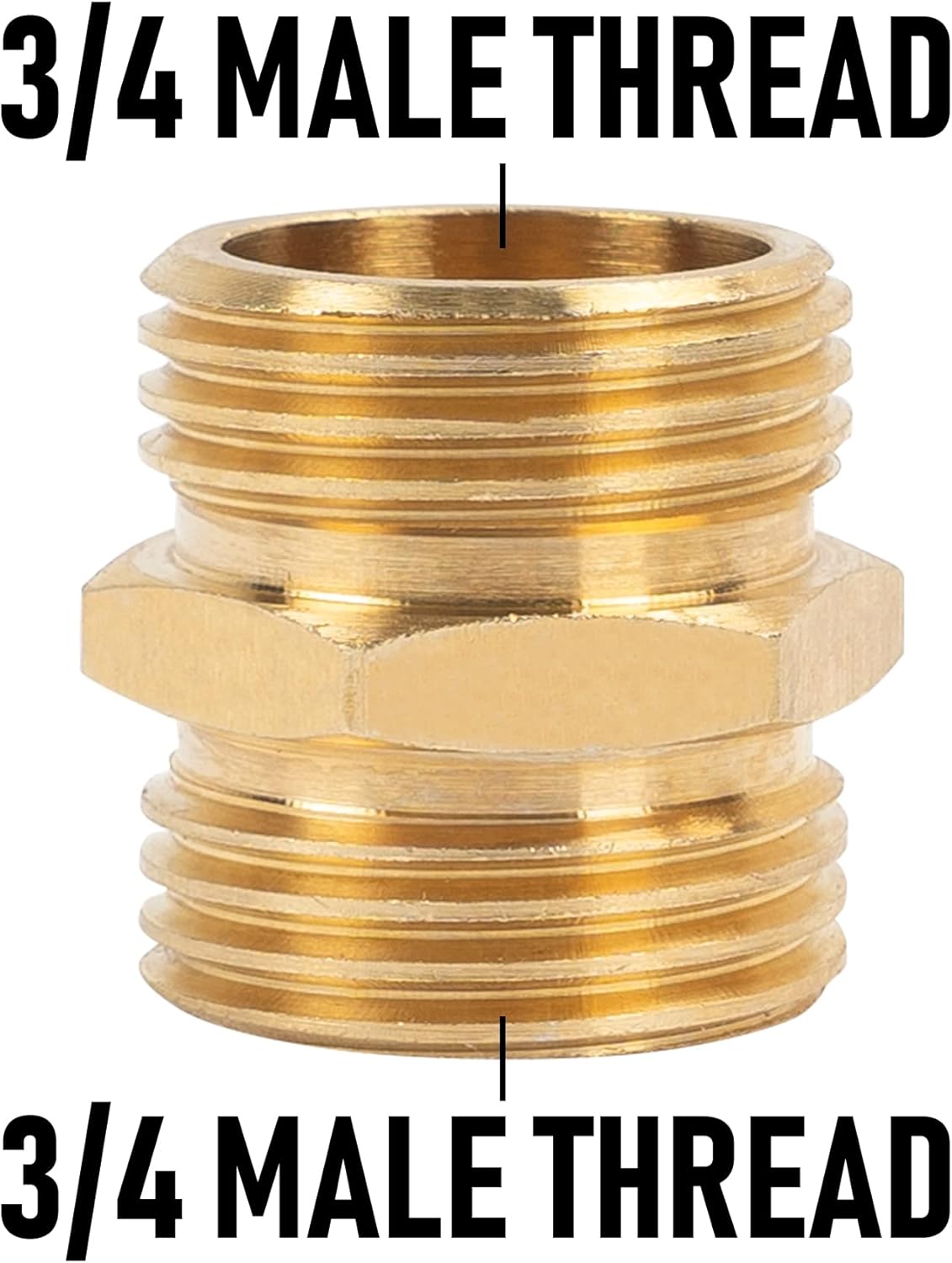 Garden Hose Adapter + Nozzle Jet with Shutoff Valve - Image 4