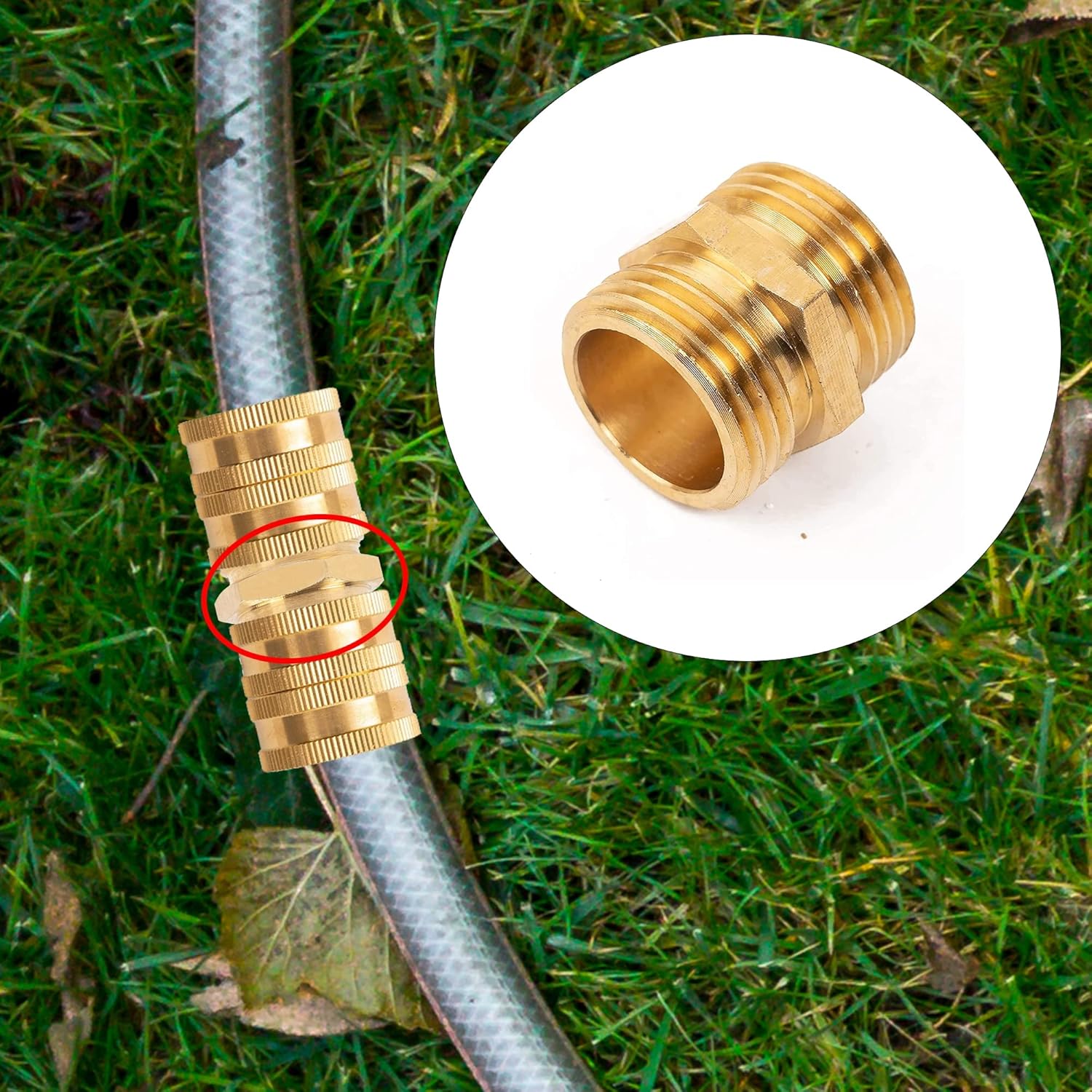 Garden Hose Adapter + Hose Protector - Image 4