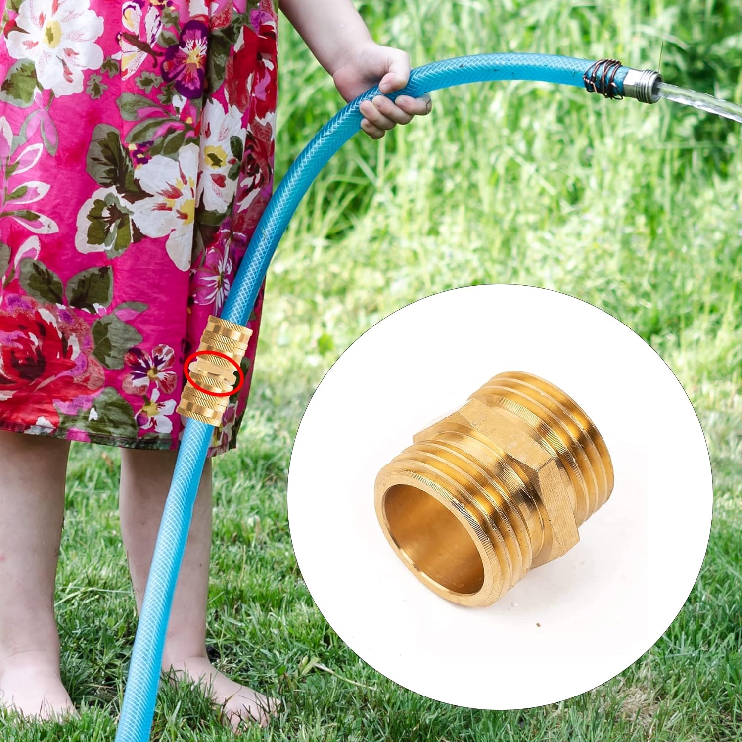 Garden Hose Adapter + Hose Protector - Image 5