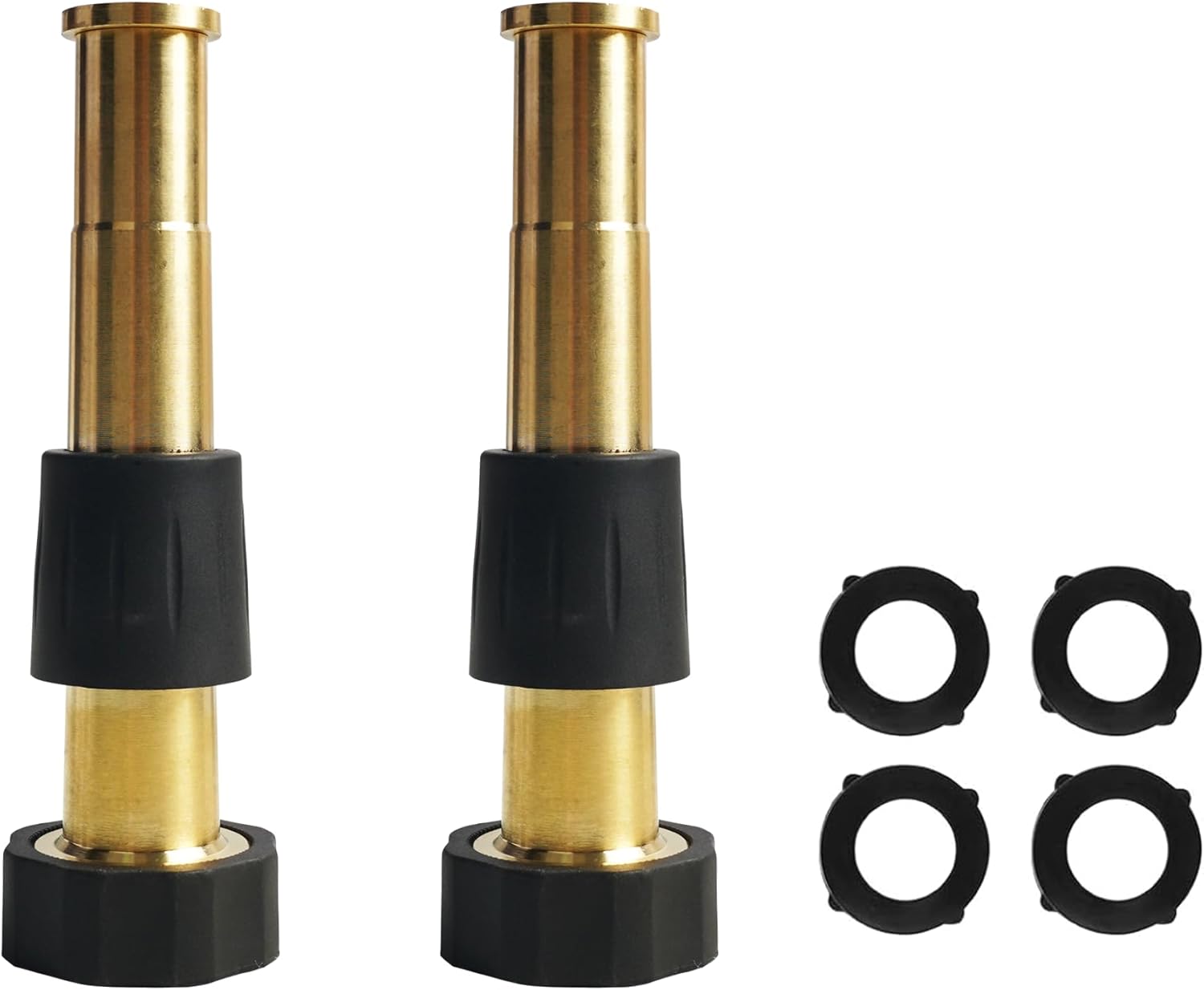 Brass Garden Hose Splitter (4 Way) + 5