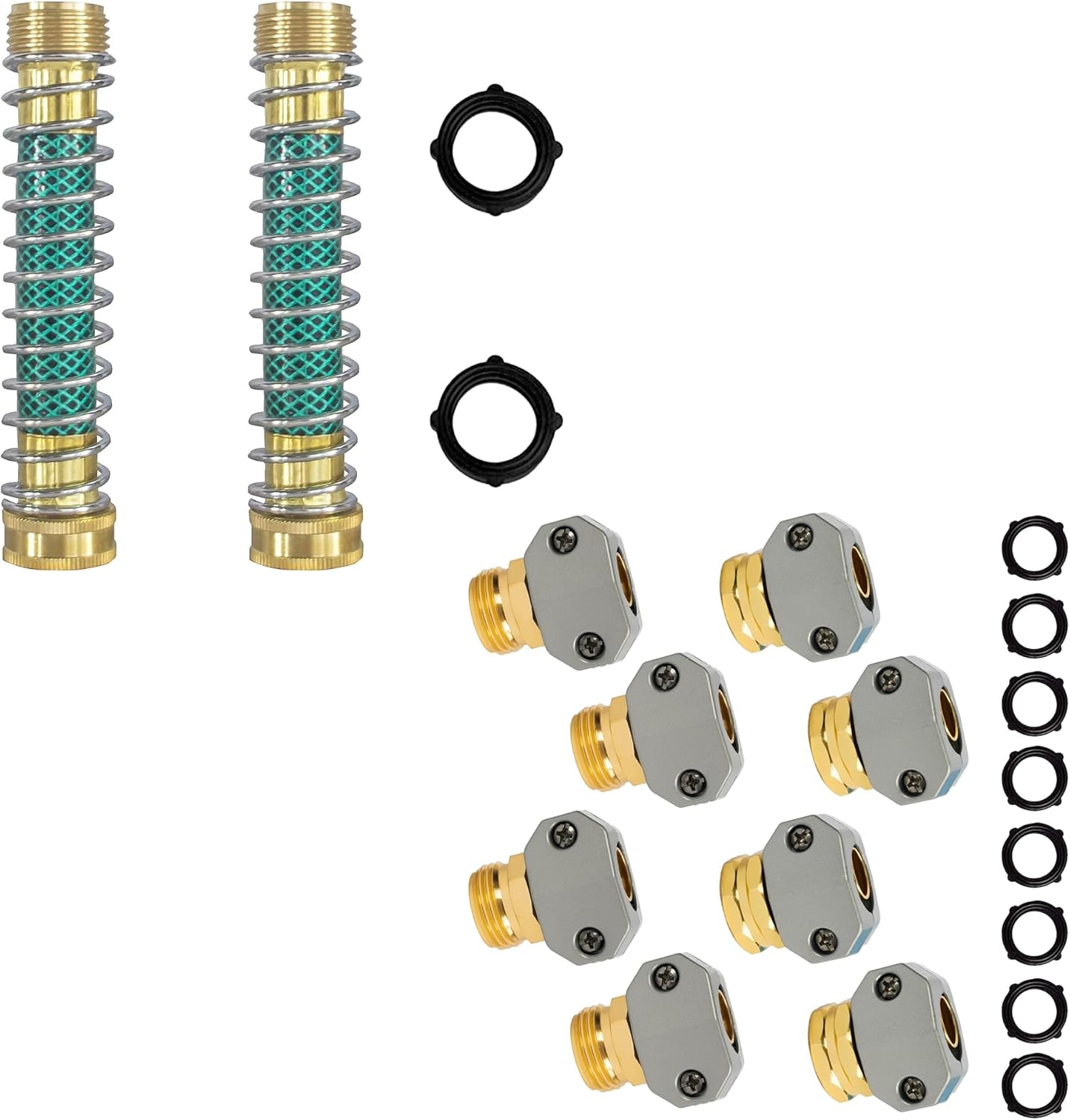 Garden Hose Protector + Garden Hose Repair Kit - Image 1