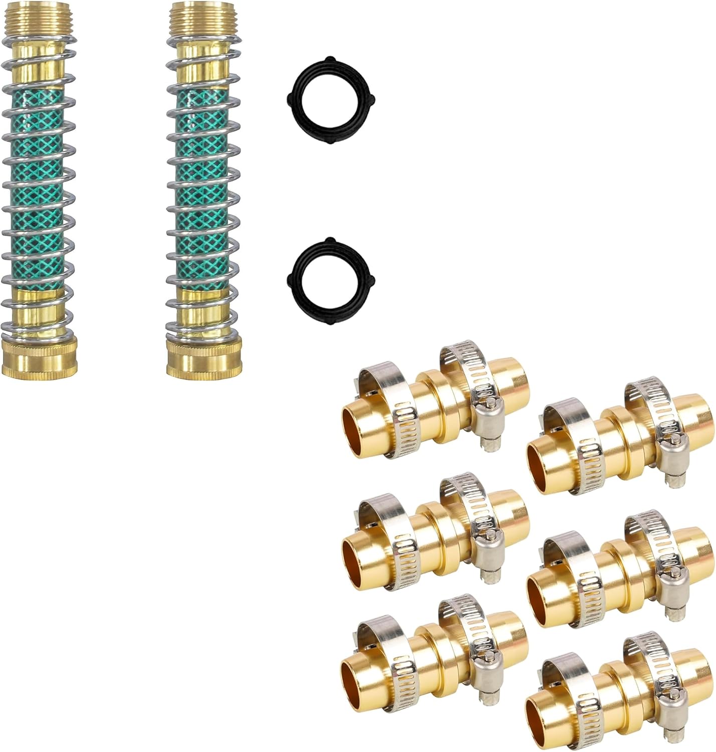 Garden Hose Protector + Garden Hose Repair Kit - Image 1