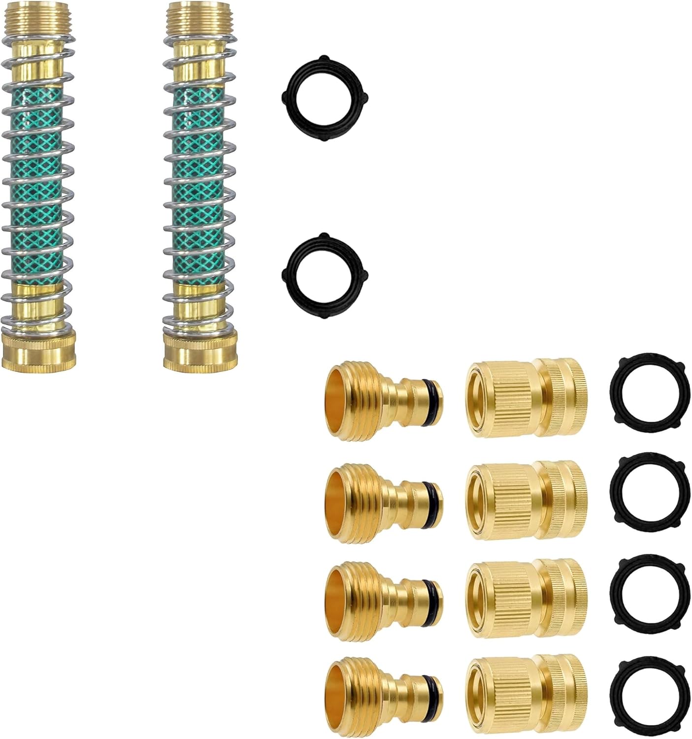 Garden Hose Protector + Garden Hose Quick Connector - Image 1