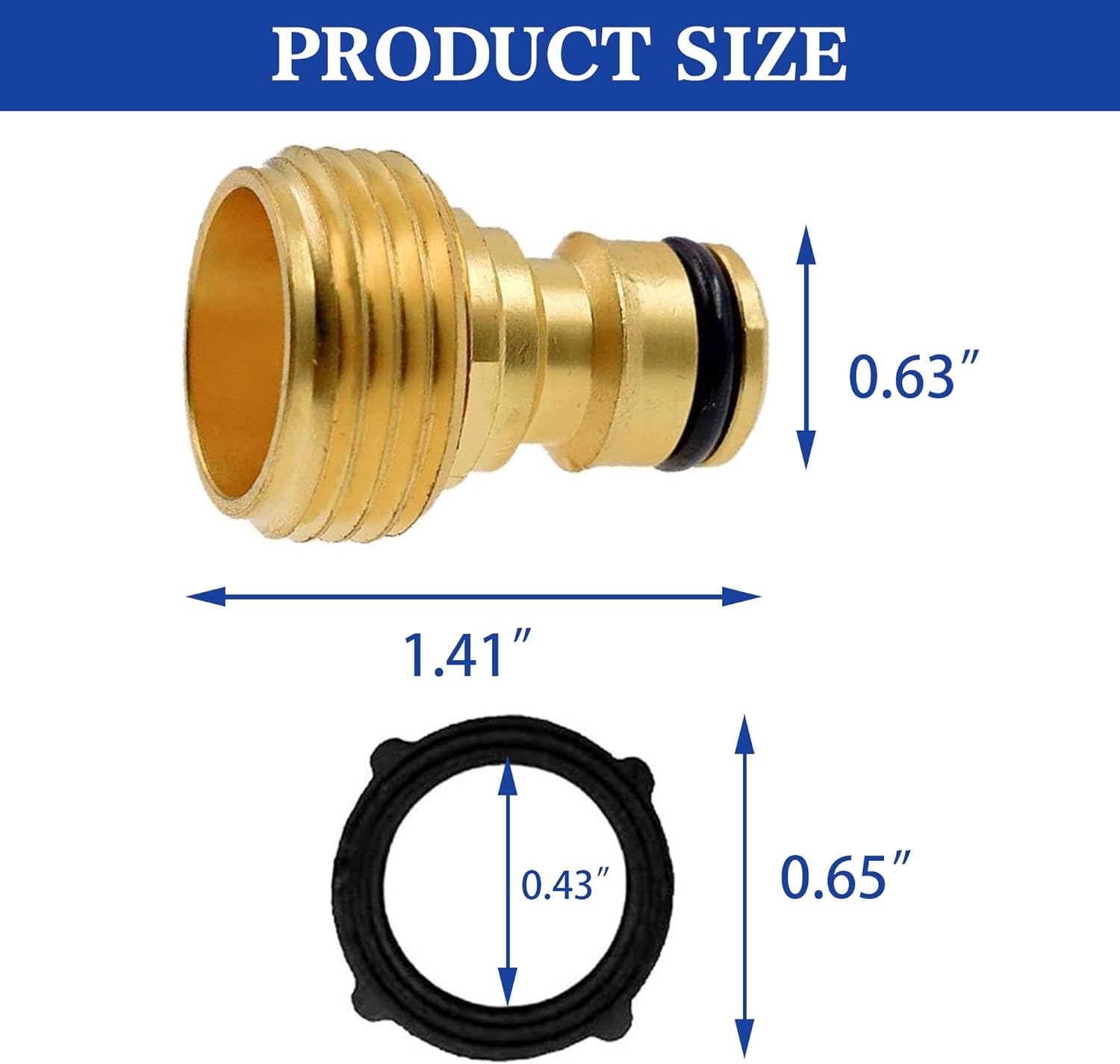Garden Hose Protector + Garden Hose Quick Connector - Image 7