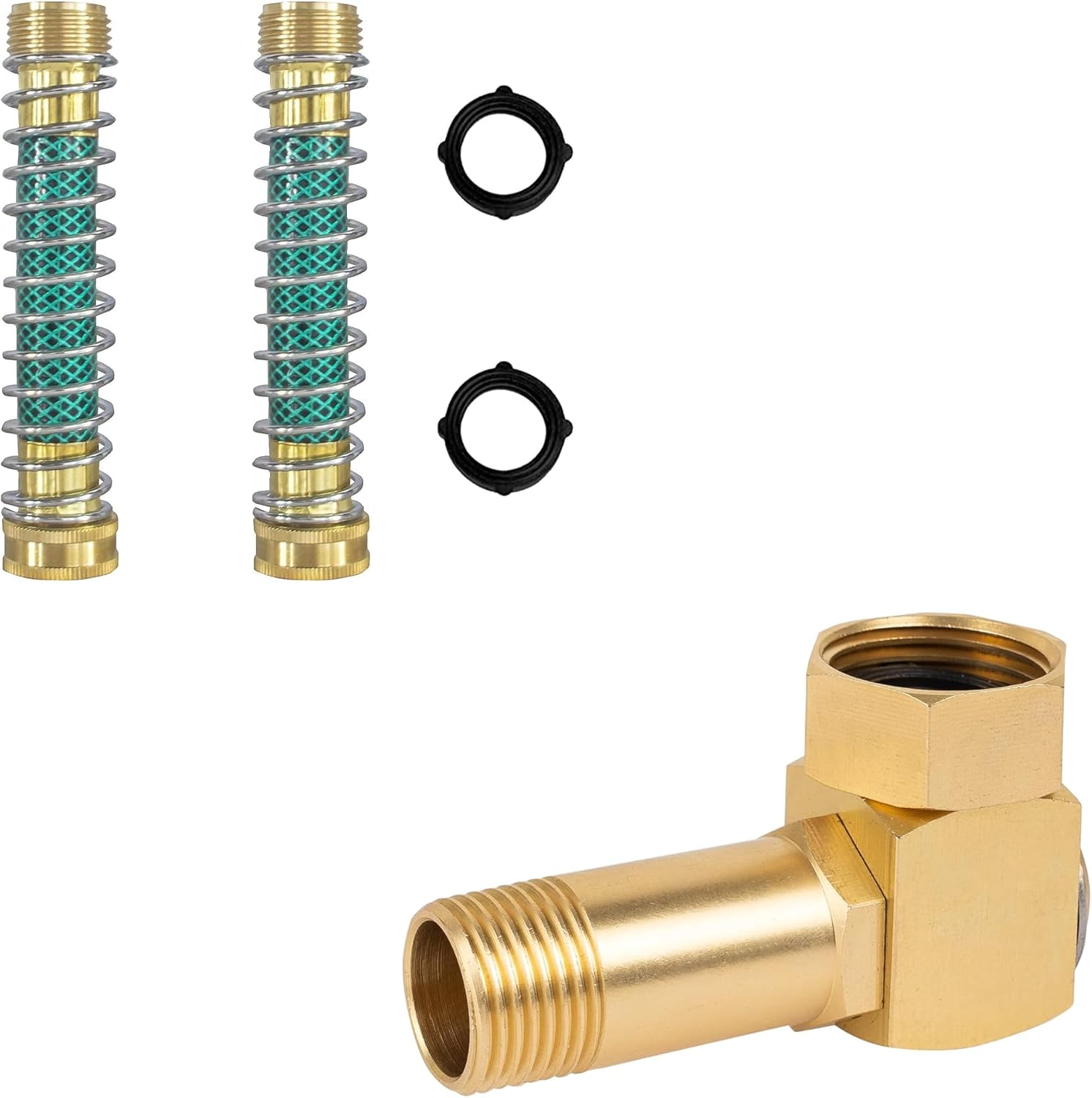 Garden Hose Protector + Garden Hose Adapter - Image 1
