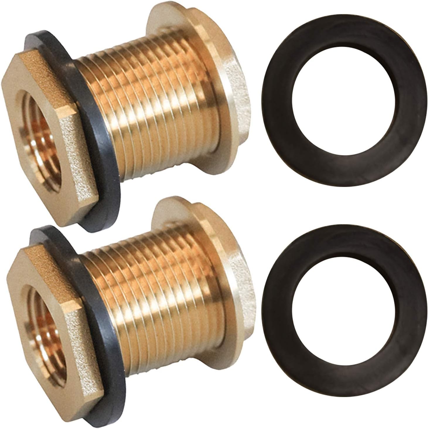 Garden Hose Quick Connector + Brass Bulkhead Fitting - Image 6