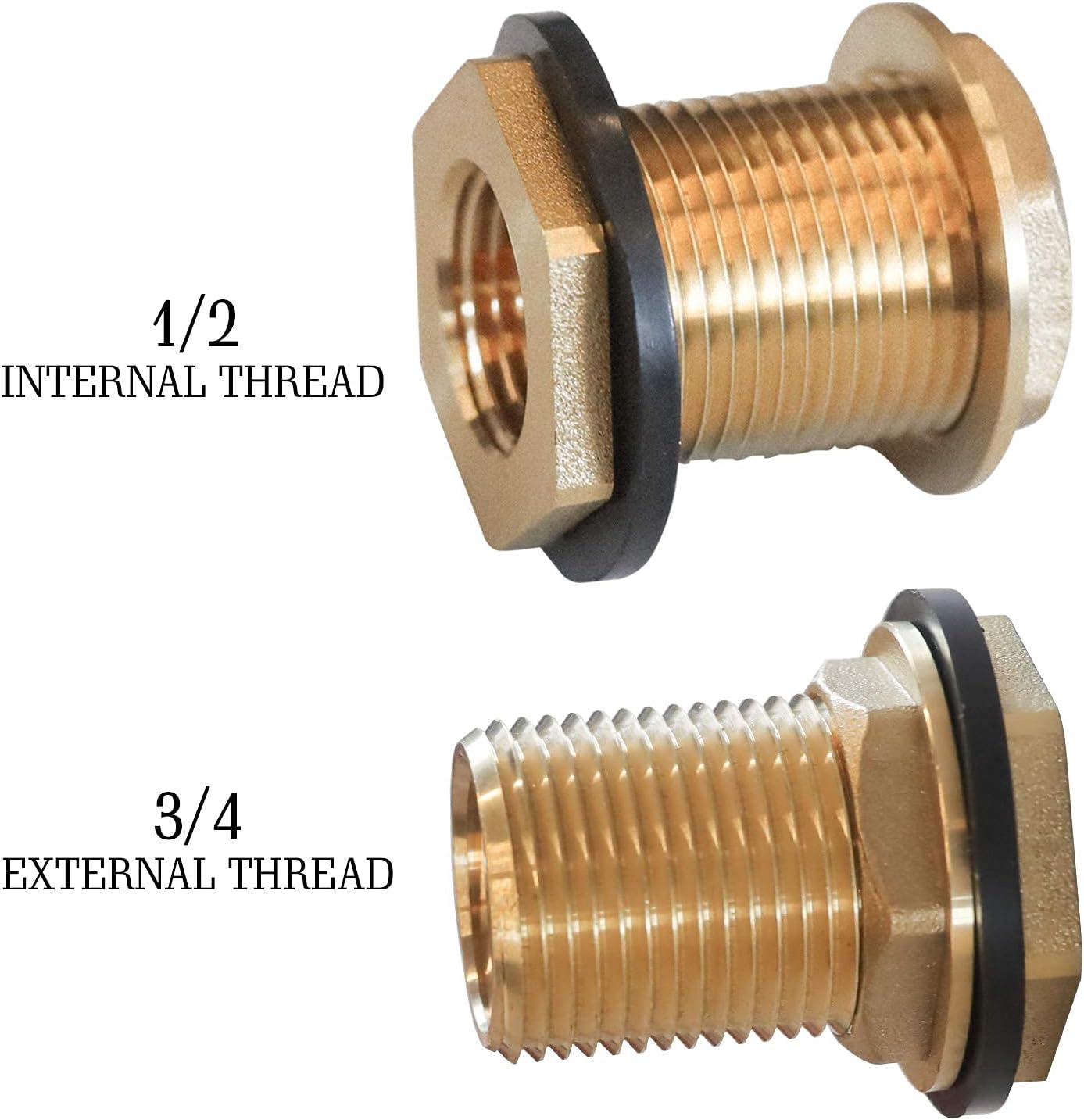 Garden Hose Quick Connector + Brass Bulkhead Fitting - Image 7