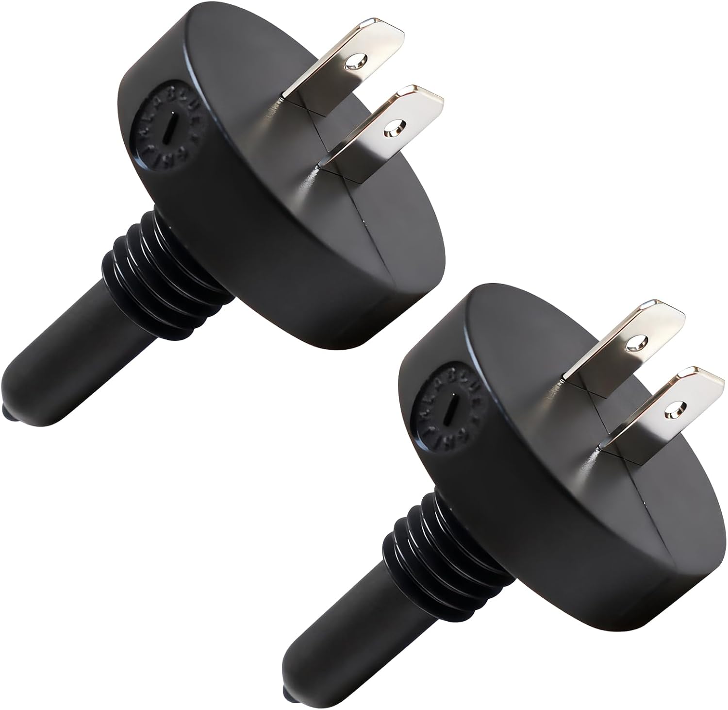M414704 Washer/Dryer Thermistor Compatible with Alliance, Speed Queen, Huebsch Washer/Dryer M411758 TU20784 (Black 2PC) - Image 1