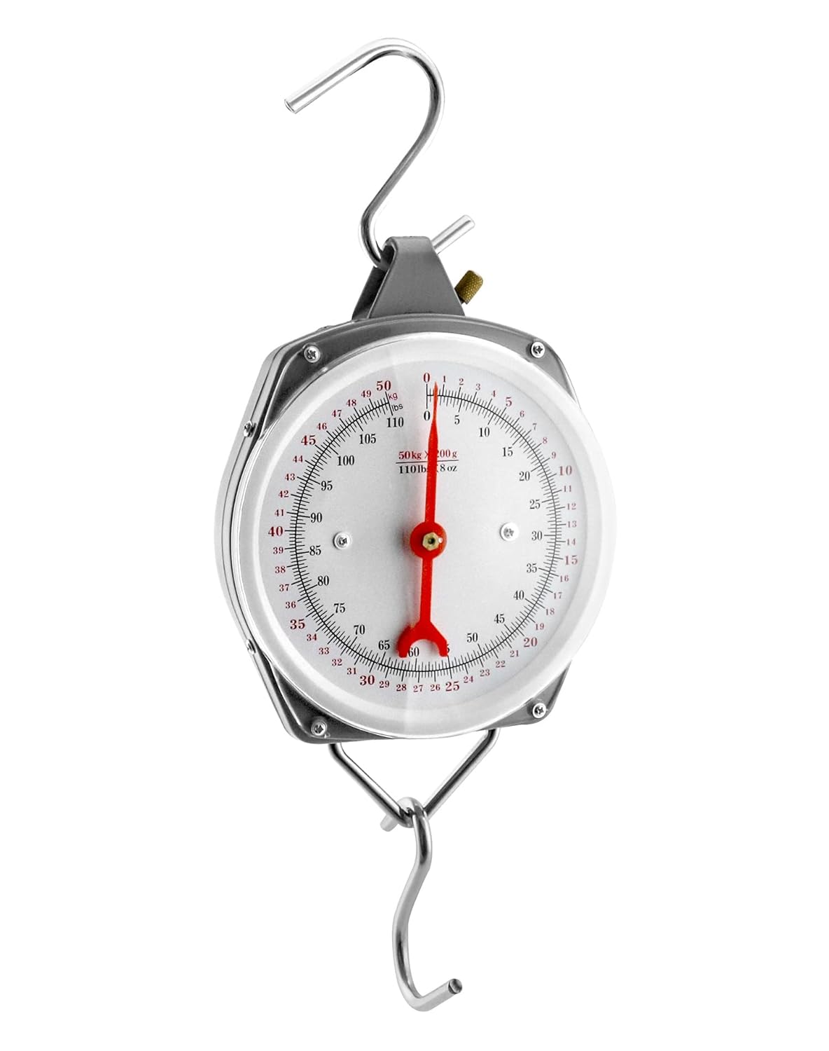 Precision Hanging Scale, 110lbs / 50kg Capacity, Dual Unit, Heavy Duty - Image 1