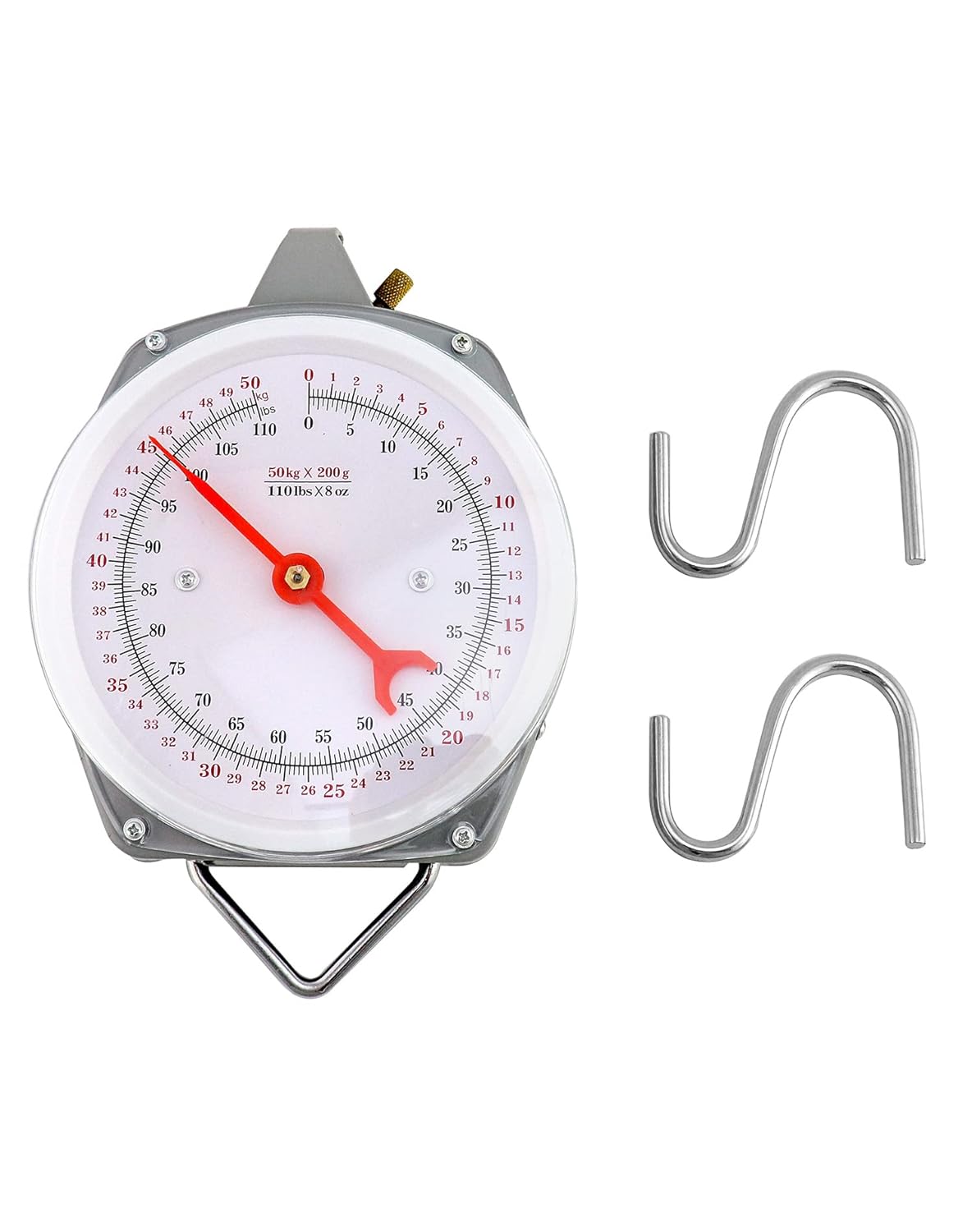 Precision Hanging Scale, 110lbs / 50kg Capacity, Dual Unit, Heavy Duty - Image 6