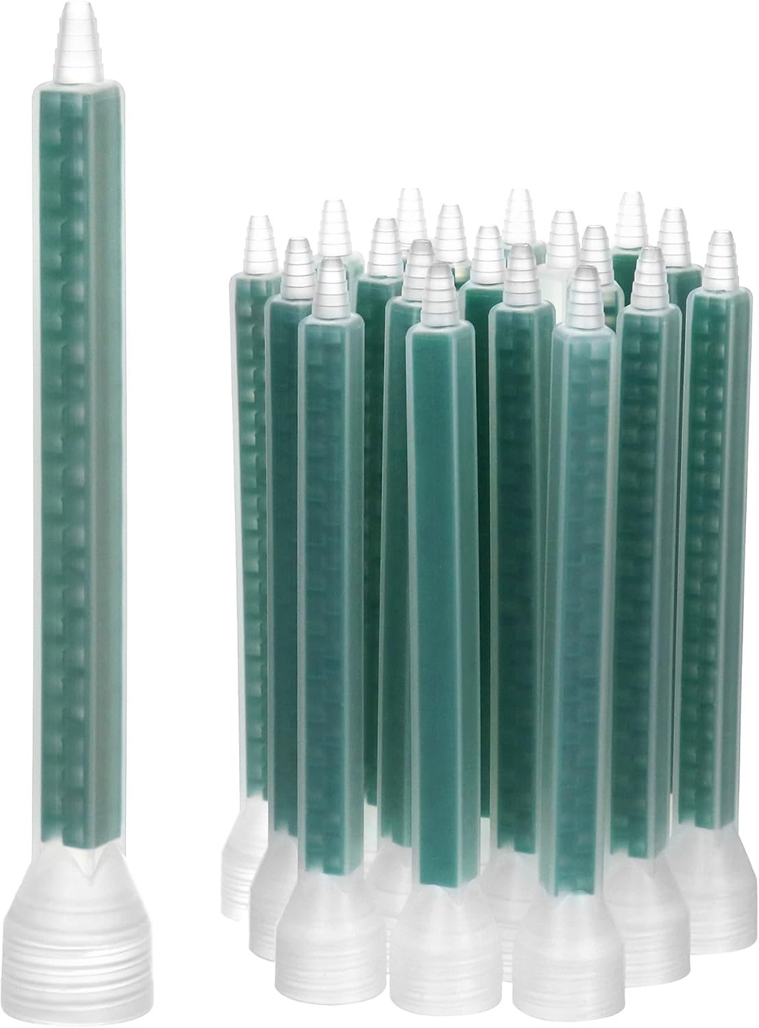 Epoxy Mixing Nozzle, Static Mixing Nozzle Tip for Adhesive Cartridges, Pack of 20 - Image 7