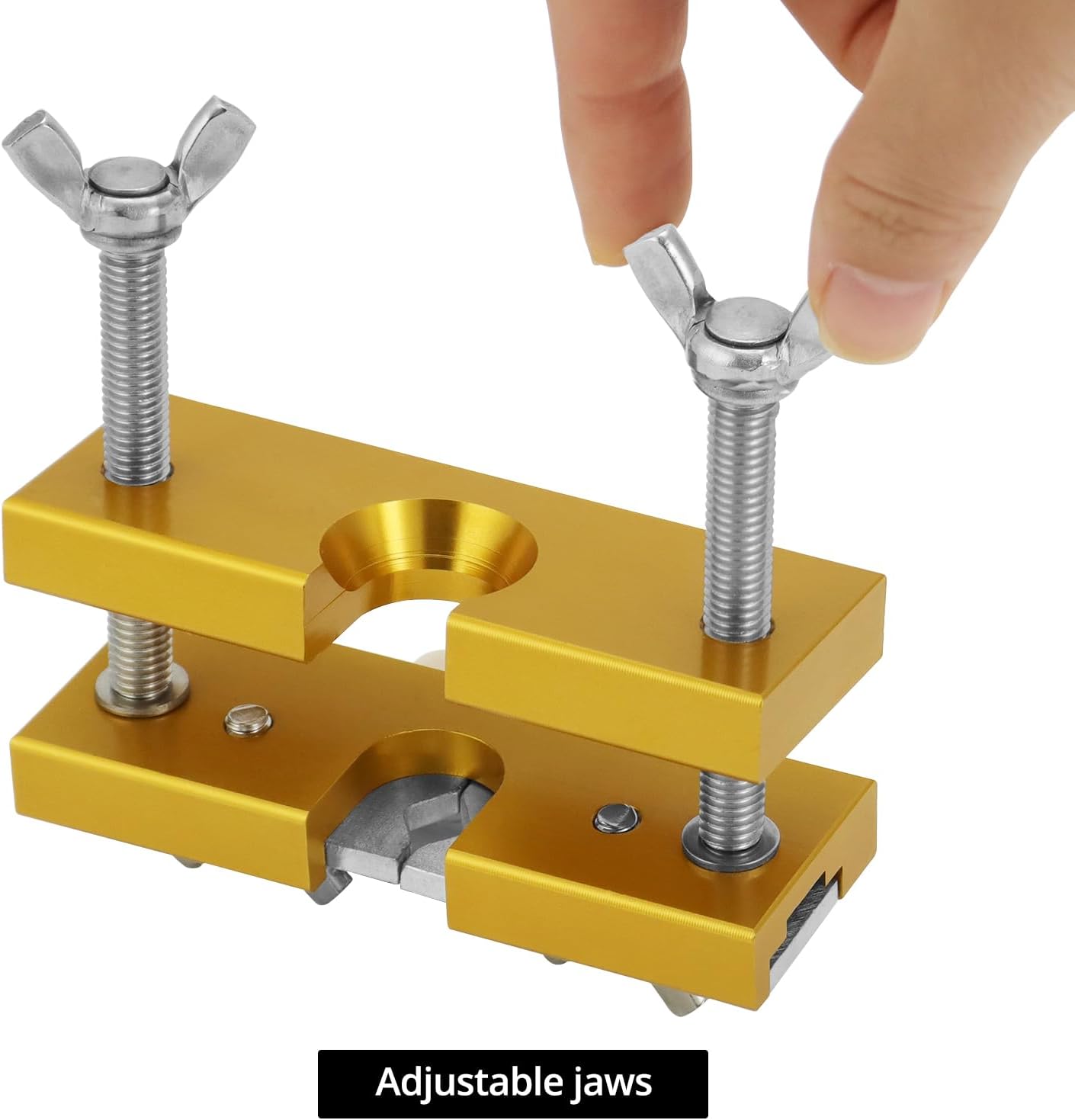 Trumpet Mouthpiece Remover Puller Tool for Brass-Wind Instrument, Gold - Image 3