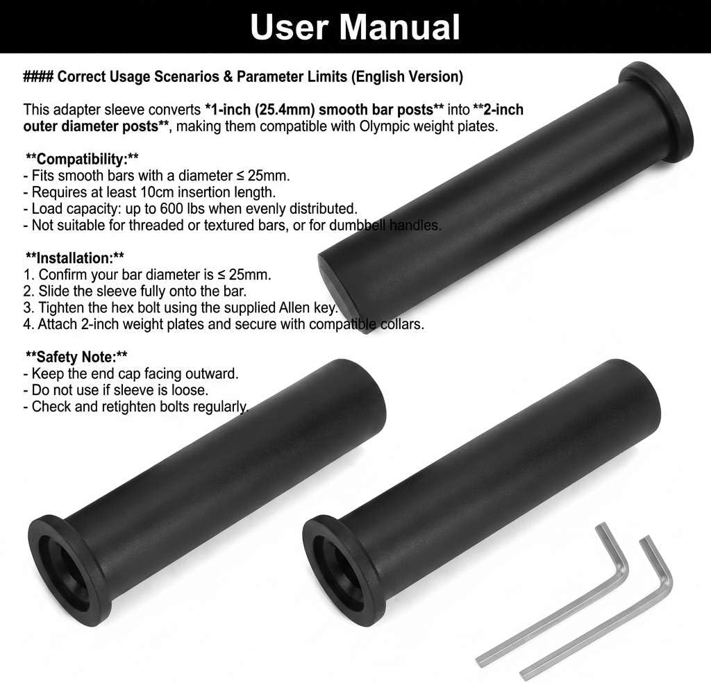 Adapter Sleeves 1