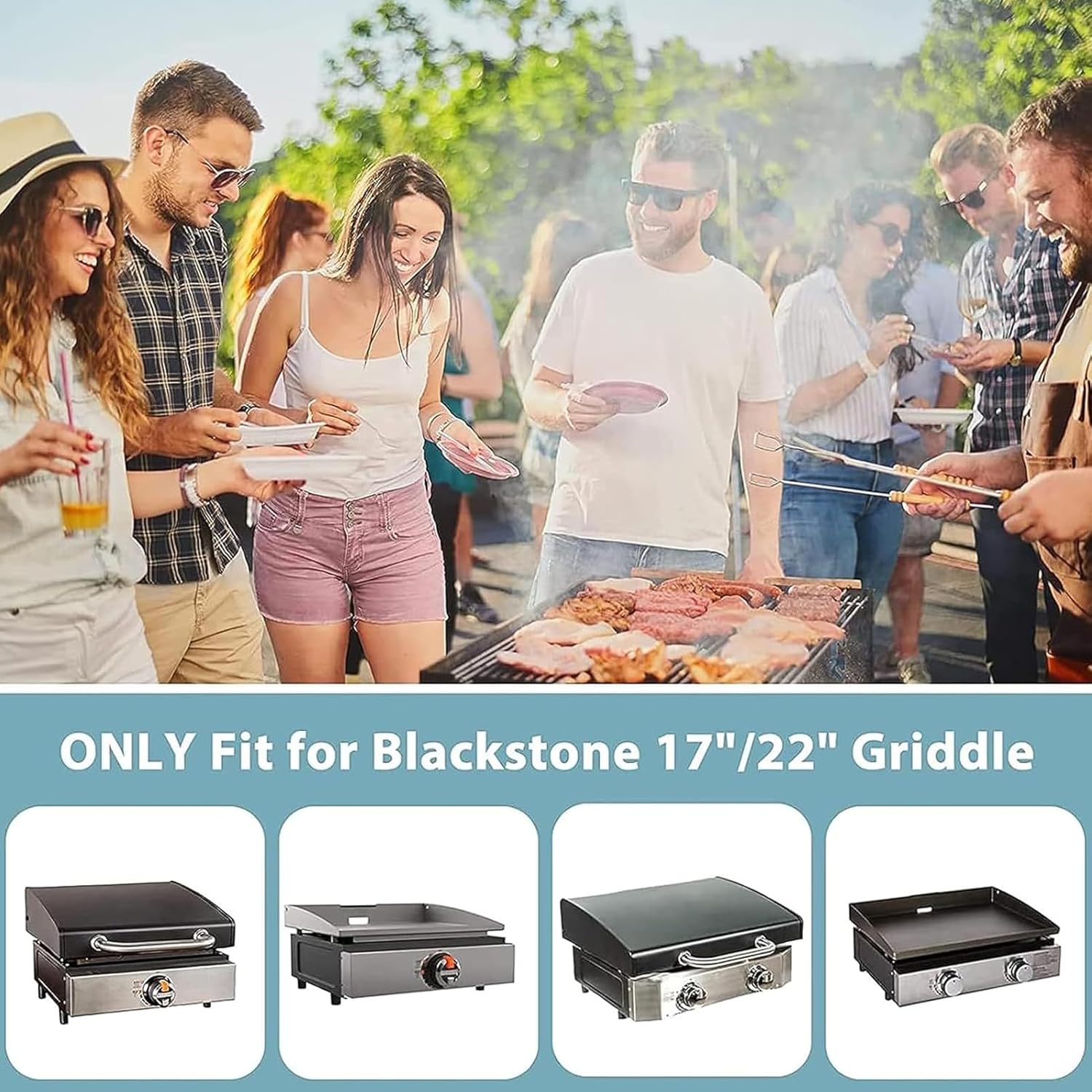 6 Feet Propane Regulator and Hose for Blackstone 17 & 22 Inch Tabletop Griddle, Connect to 5-20 LB Propane Tank - Image 6