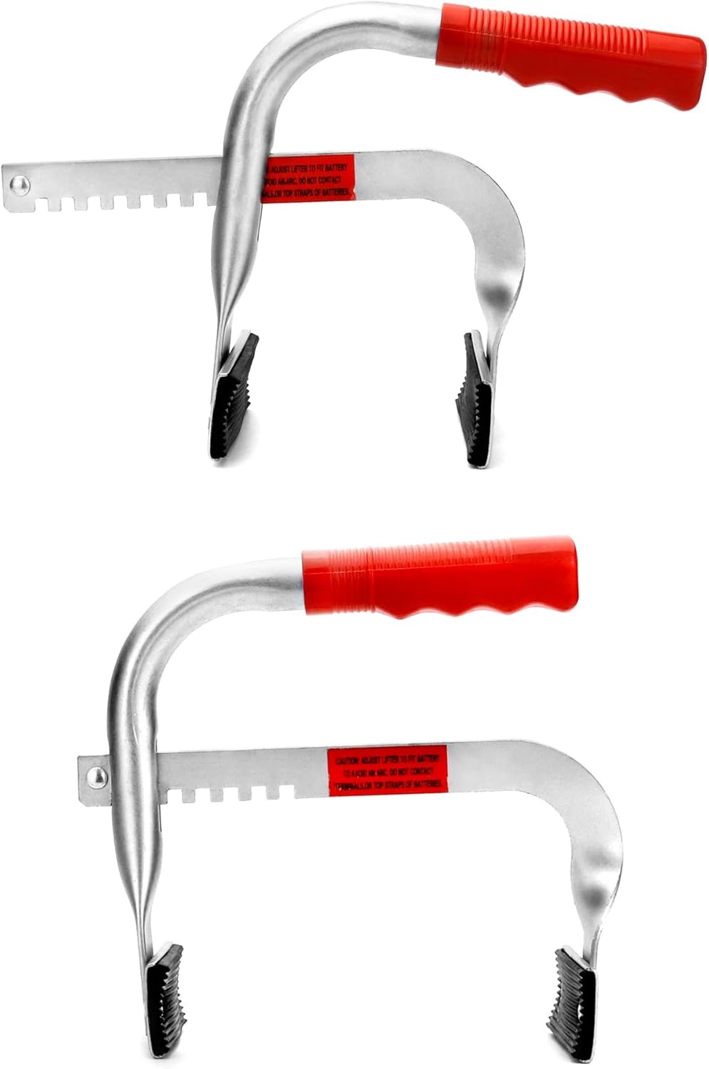 Battery Carrier, Battery Rack with Pads, Adjustable from 5