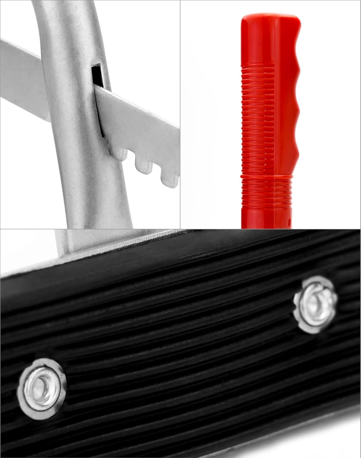 Battery Carrier, Battery Rack with Pads, Adjustable from 5