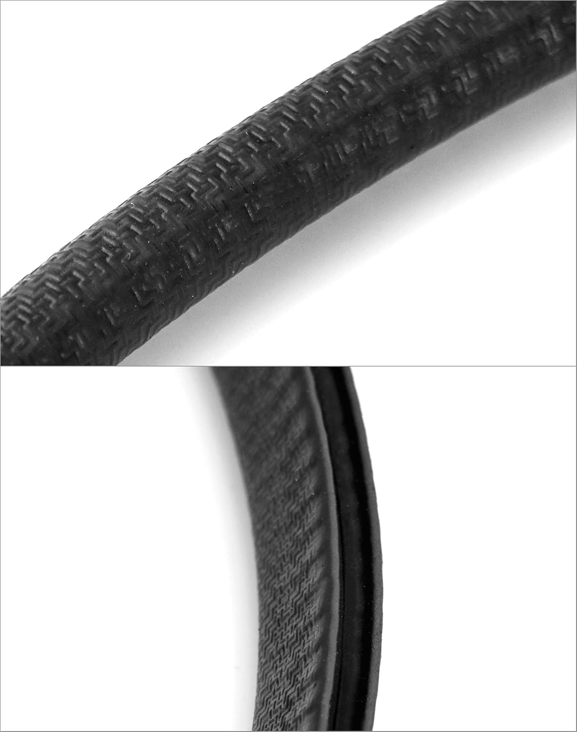 Seal Strip, 40 Feet Edge Trim, EDPM Rubber Seal Trim for Cars, Boats, Trucks, RVs, Fits Edge 1/16
