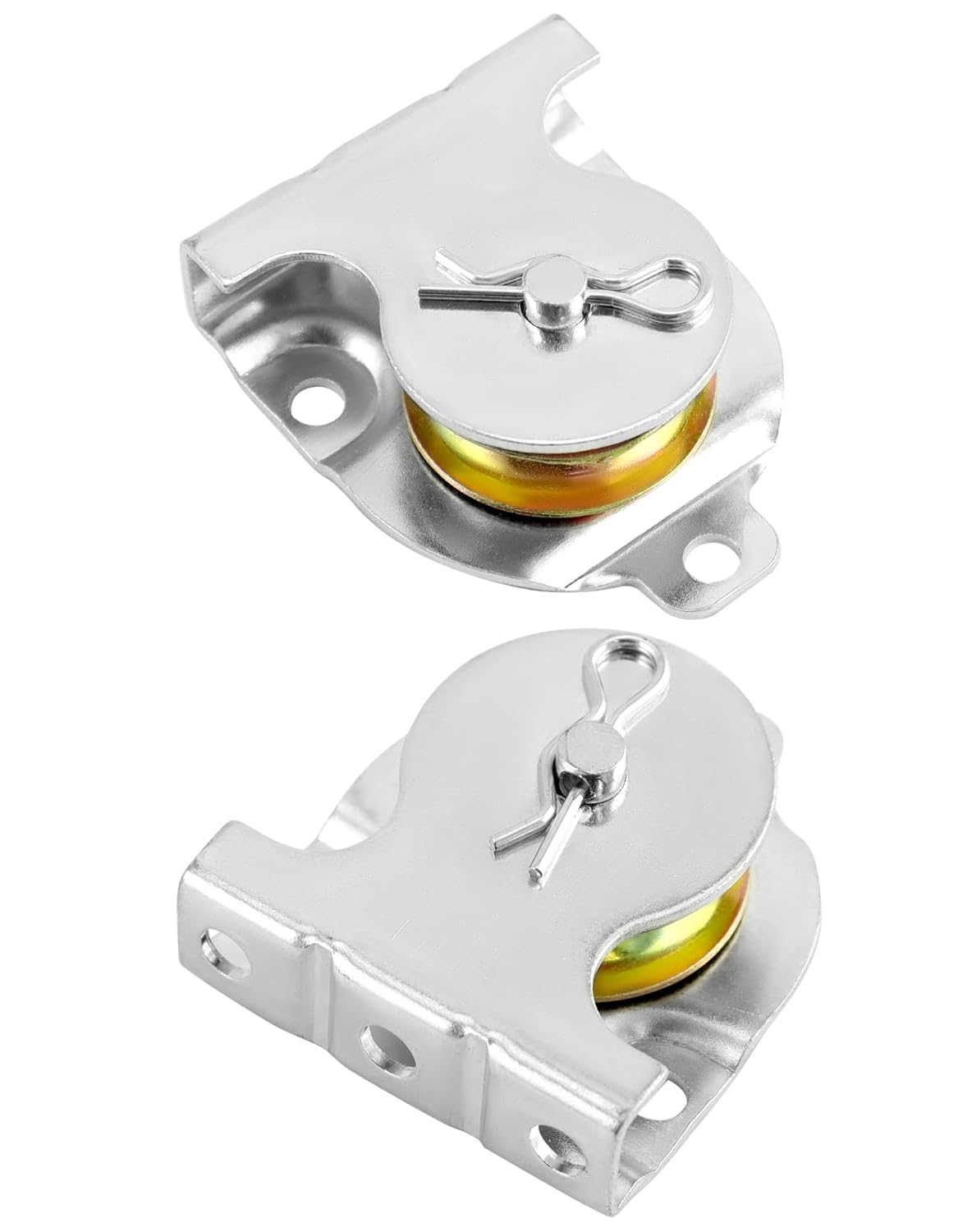 Wall Mount Pulleys, 6 Pcs 1-1/2