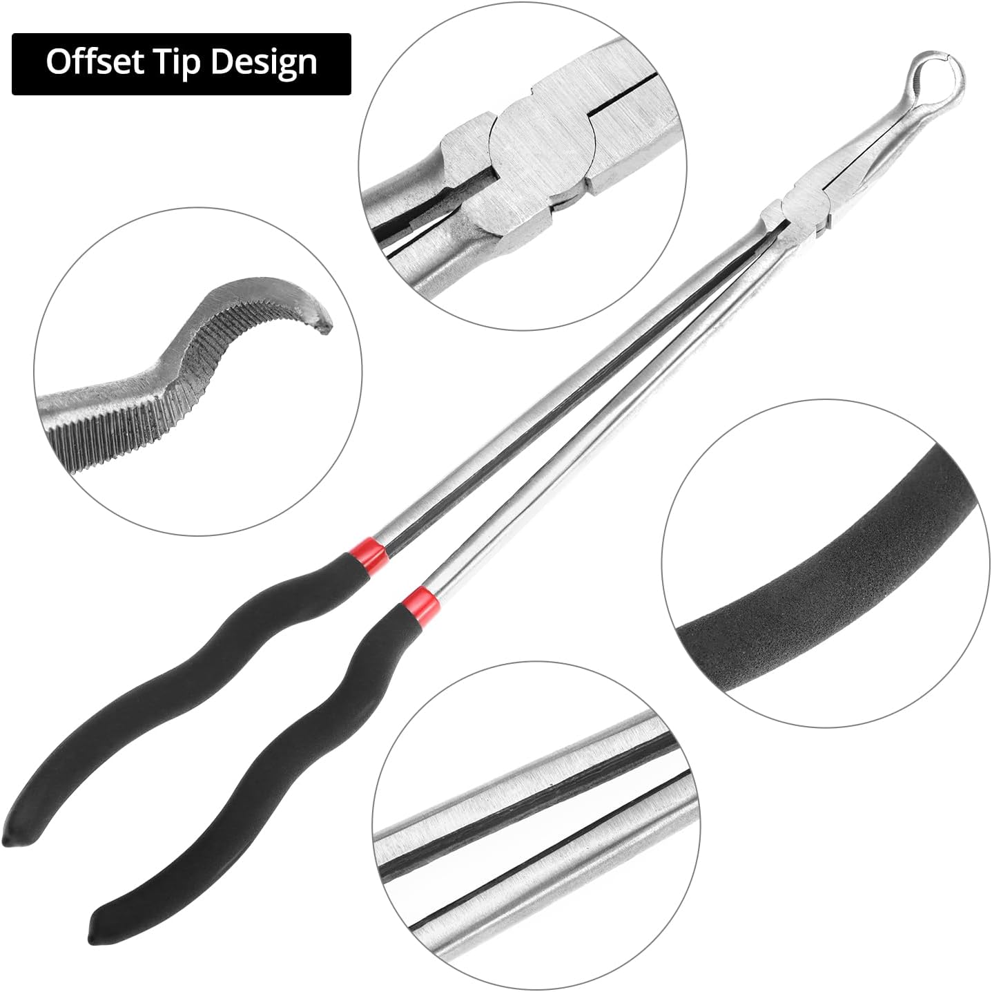 Offset Spark Plug Boot Removal Plier - 5/8