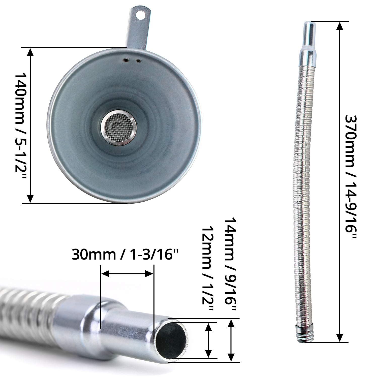 Spout Funnel with 14-9/16