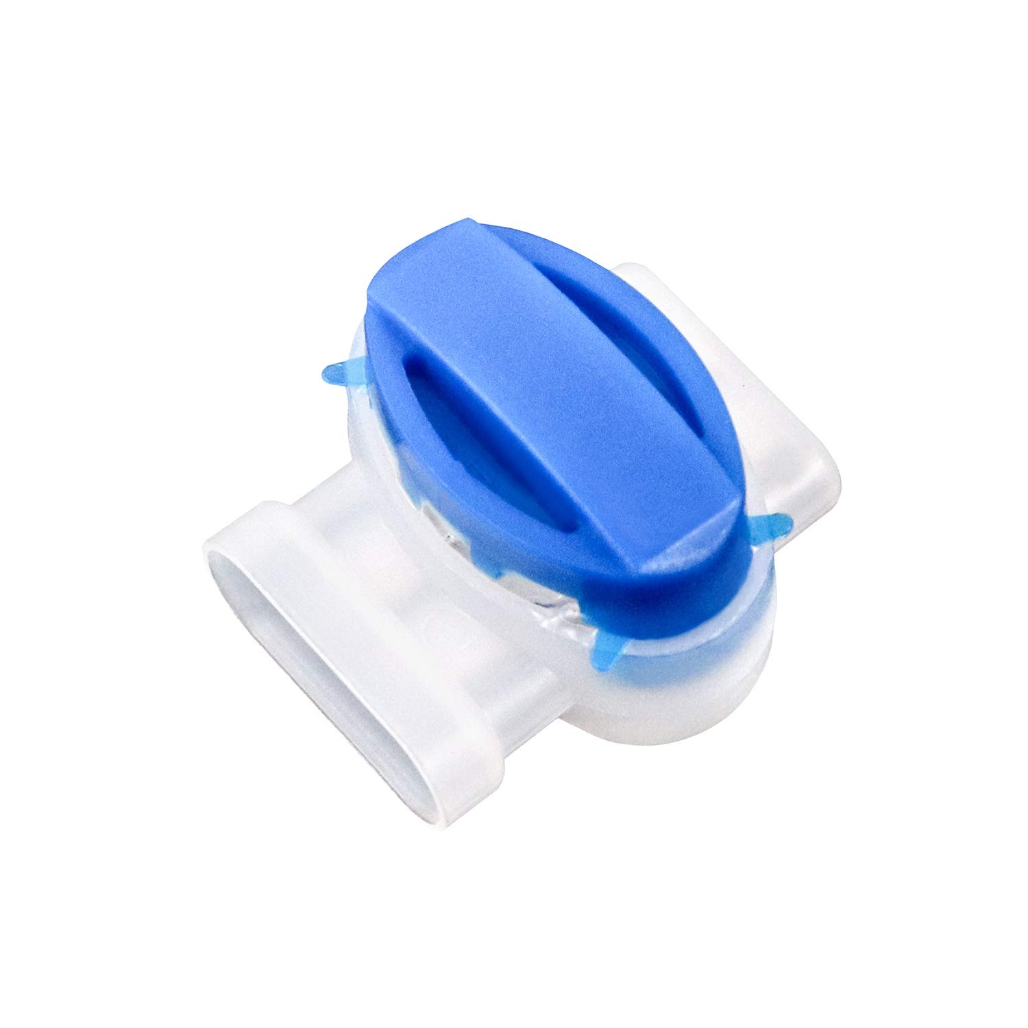 50 Pack 3 Wire Connectors Electrical IDC 314-BOX Pigtail Connectors for 22-14 AWG Cables - Image 1