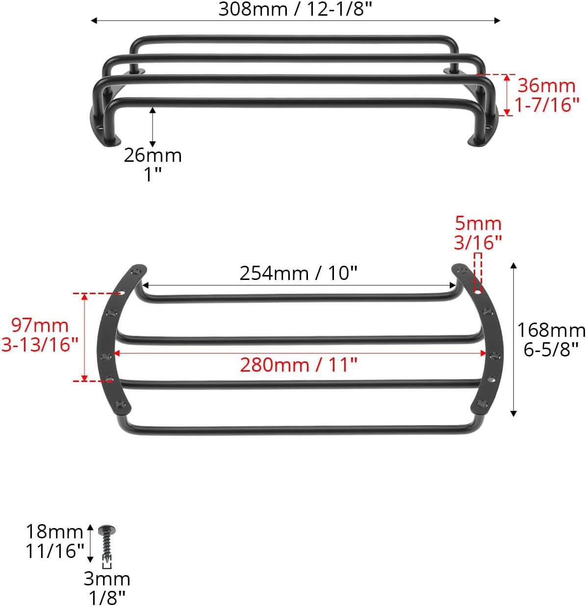 Speaker Grill Cover Set, 2 Pcs 10