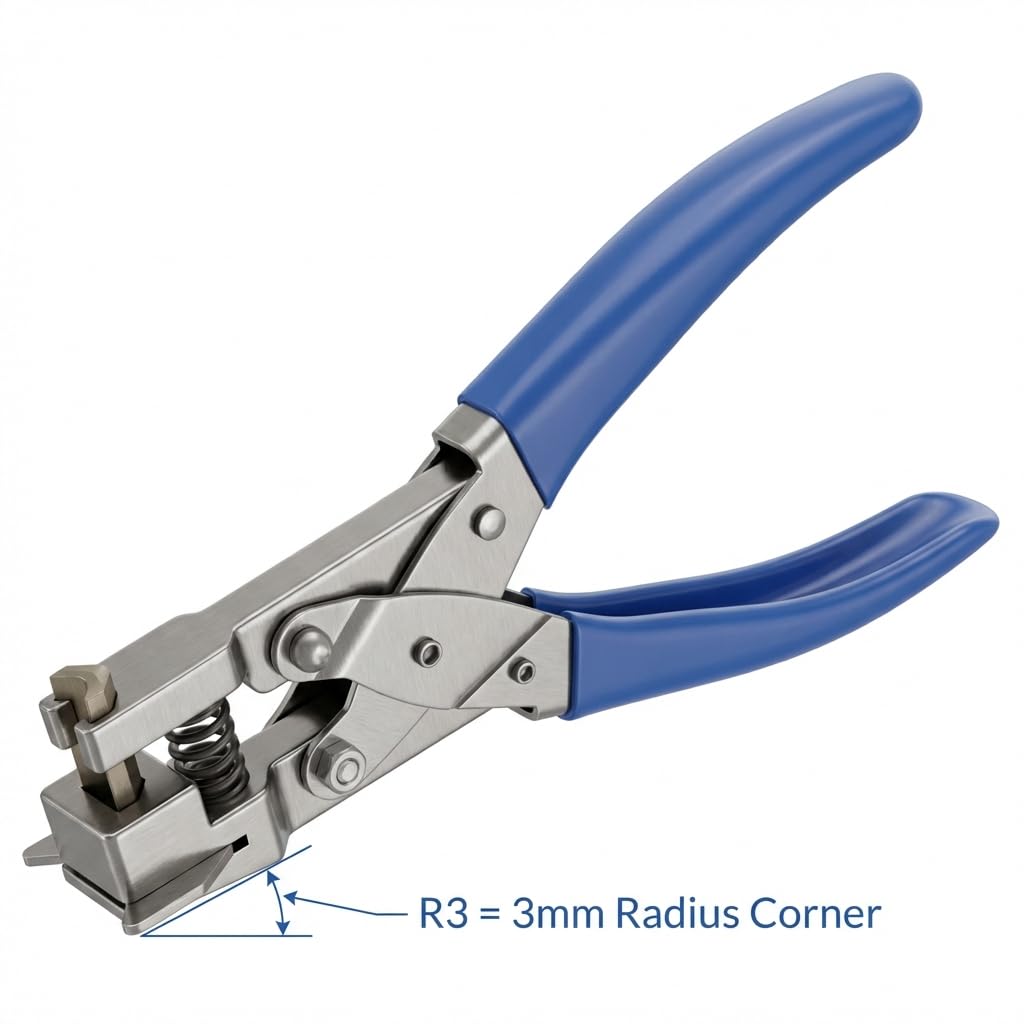 Corner Rounder Cutter R3 (3mm Radius), Smooth Edge Trimmer for PVC Cards, Photos & Paper Projects - Image 3