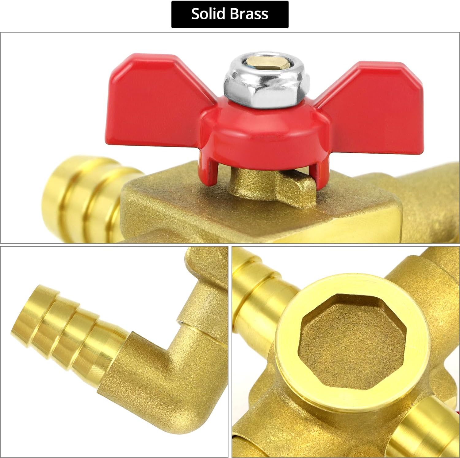 Solid Brass 5/8