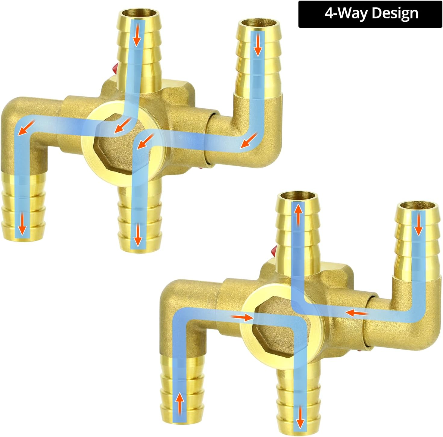 Solid Brass 5/8