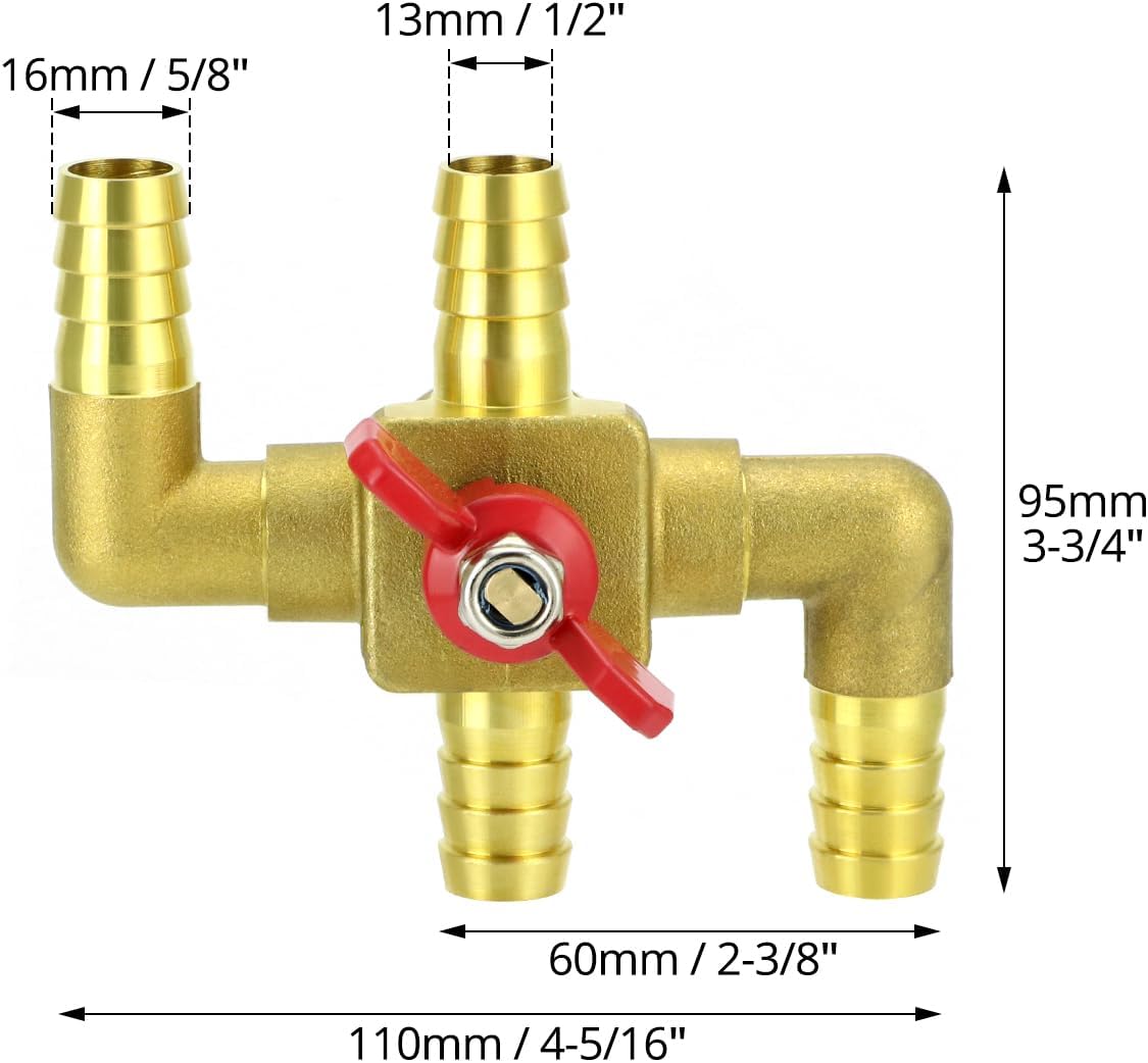 Solid Brass 5/8