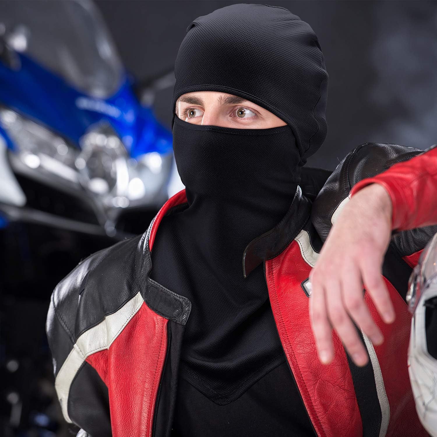 3 Piece Balaclava Face Cover Sun Protection Neck Cover Summer Balaclava Motorcycle Face Mask for Men Women - Image 6