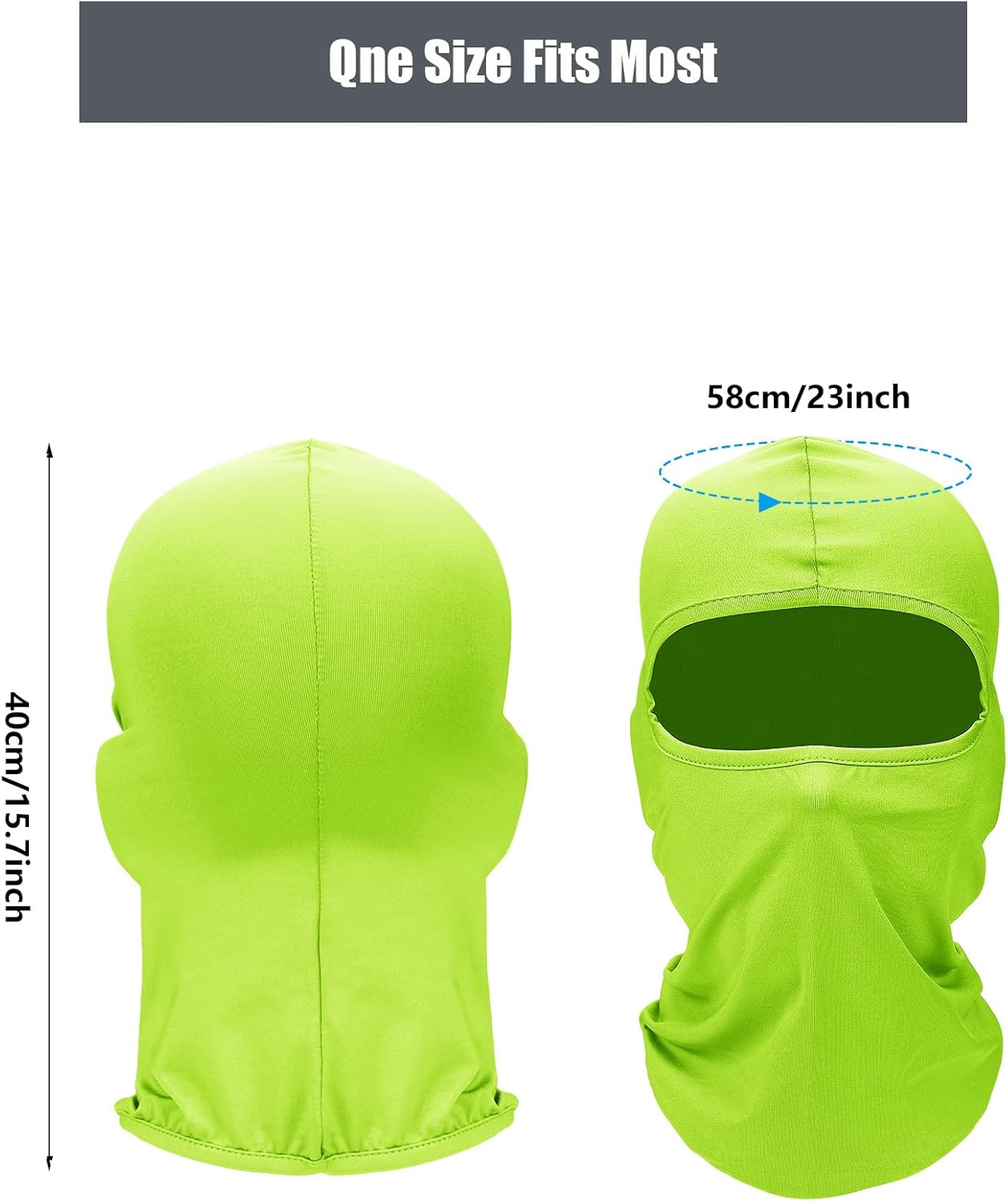 9 Pcs Ski Mask for Men Full Face Cover UV Sun Protection Cooling Balaclava Neck Gaiter Clothing Scarf Bandana - Image 4