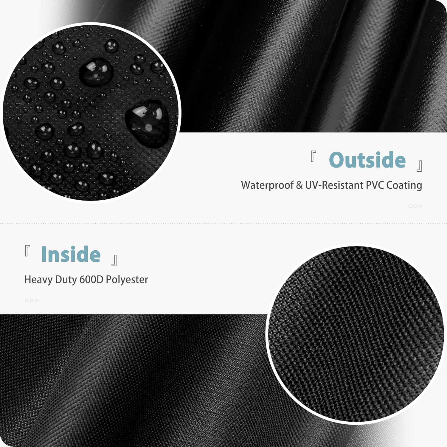 72 Inch Waterproof Cover for Outdoor Grills and Griddles - Compatible with Members Mark, Napoleon Prestige 500, Cuisinart Woodcreek 4-in-1 and More 5-6 Burner Models - Image 5