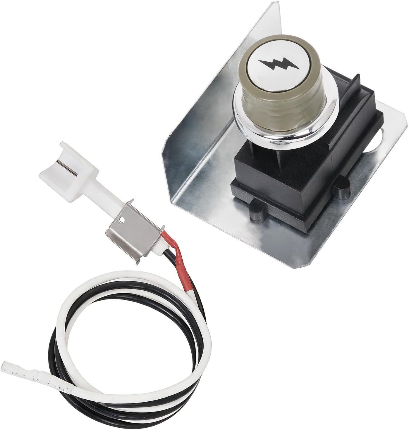 Grill Igniter Kit 1819-51 Replacement for Weber 67847 Genesis 300 Series Grills with Side Controls (2008-2010) - E310 E320 EP310 EP320 S310 S320 CEP310 CEP320 with Ceramic Collector Box - Image 1