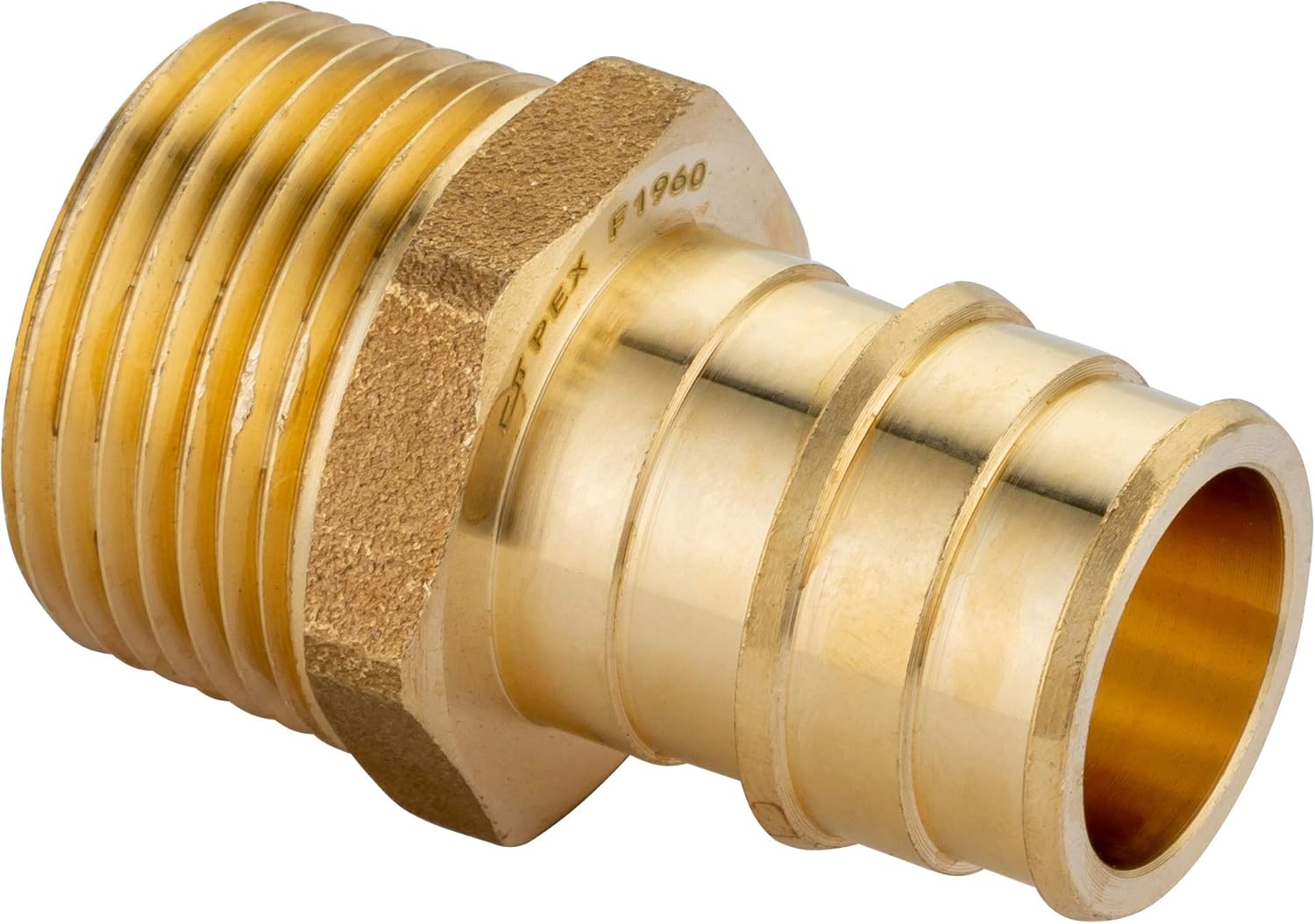 (Pack of 2)  Pex A Full Flow Expansion Brass Fittings 1