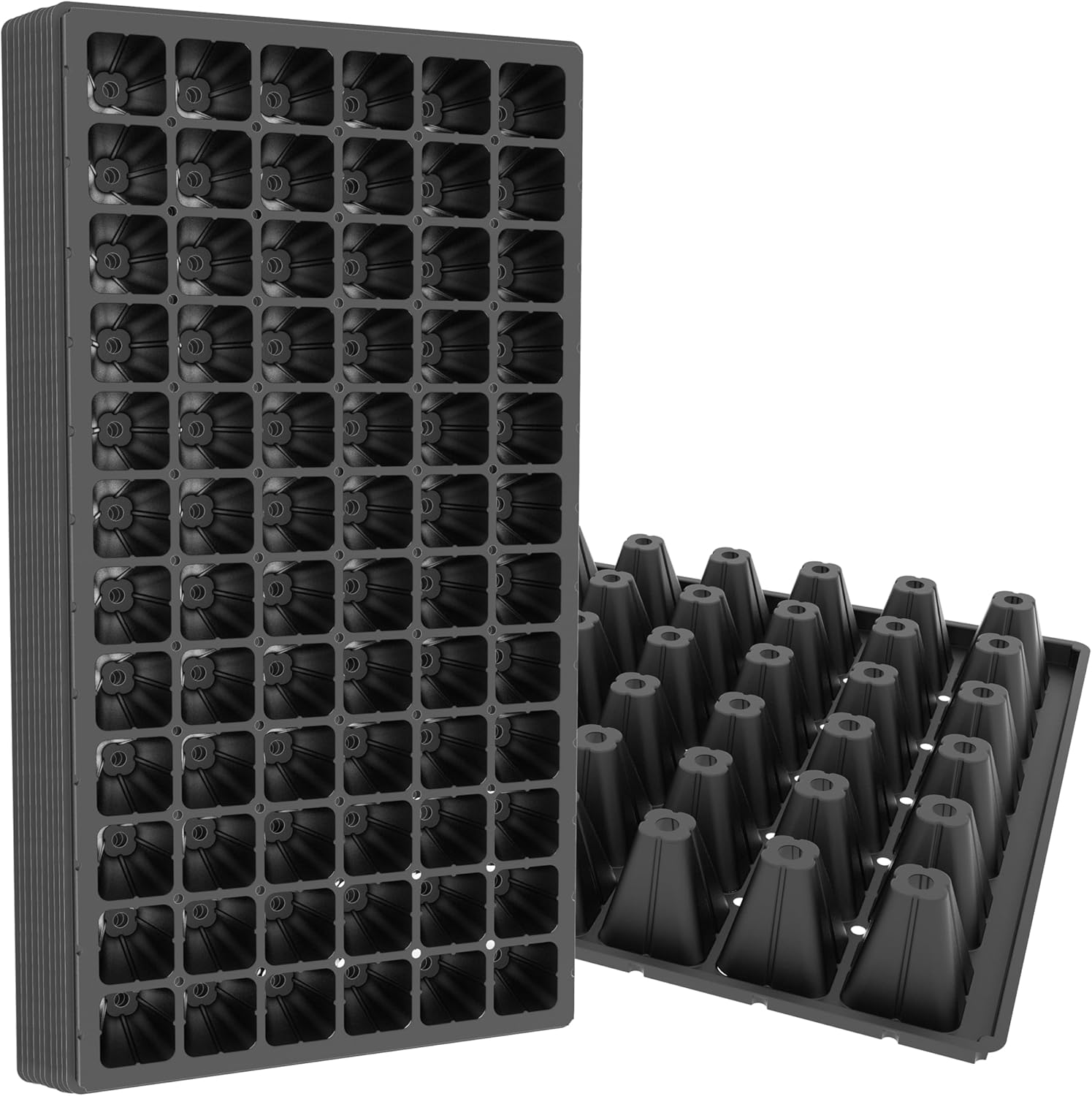 10 Pack 72 Cell Seed Starter Trays, 1.75