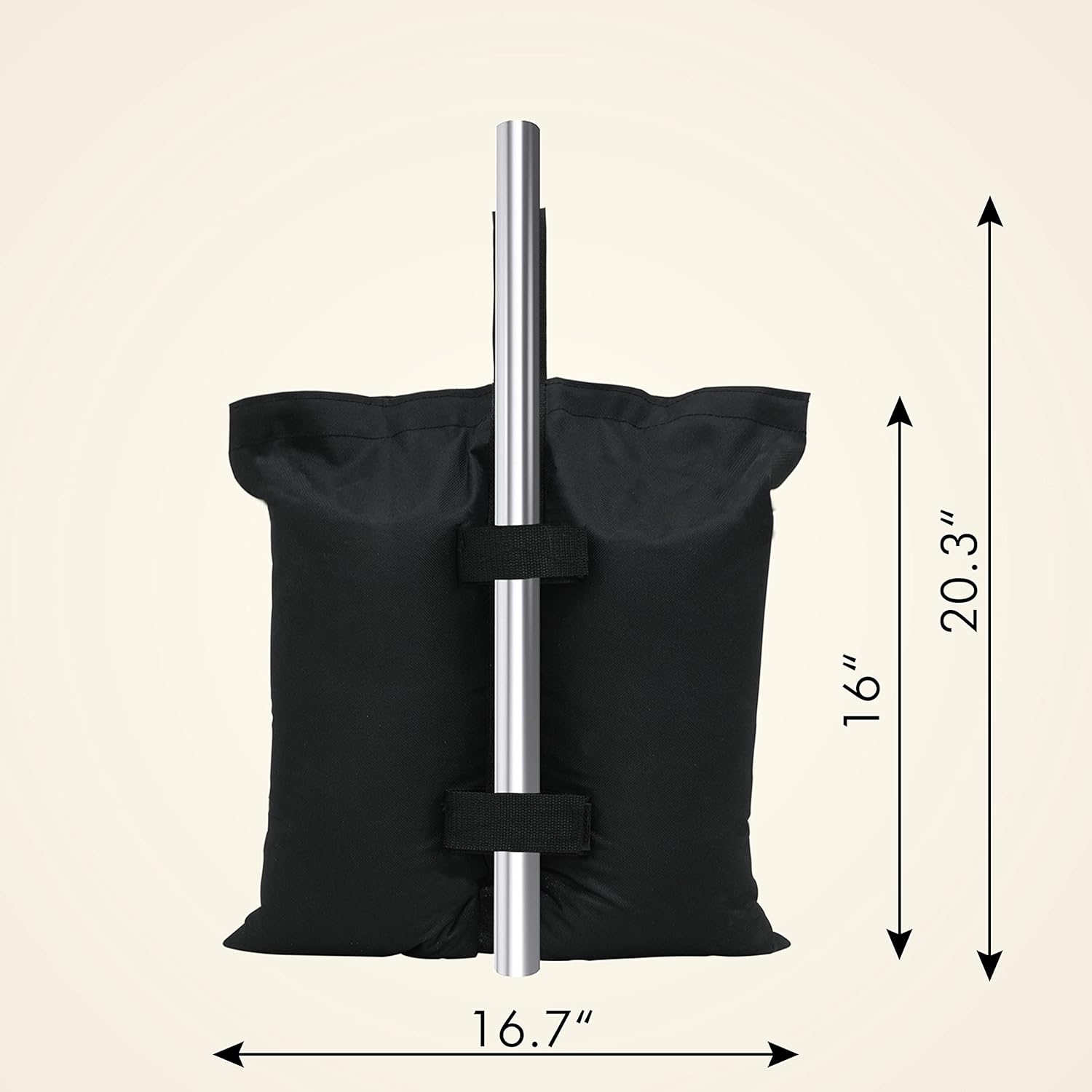 Canopy Weights Sand Bags, Sandbags for Weight, Tent Weight Bags Set of 4 for Camping Canopy, Outdoor Patio Shelter Umbrellas - Image 3