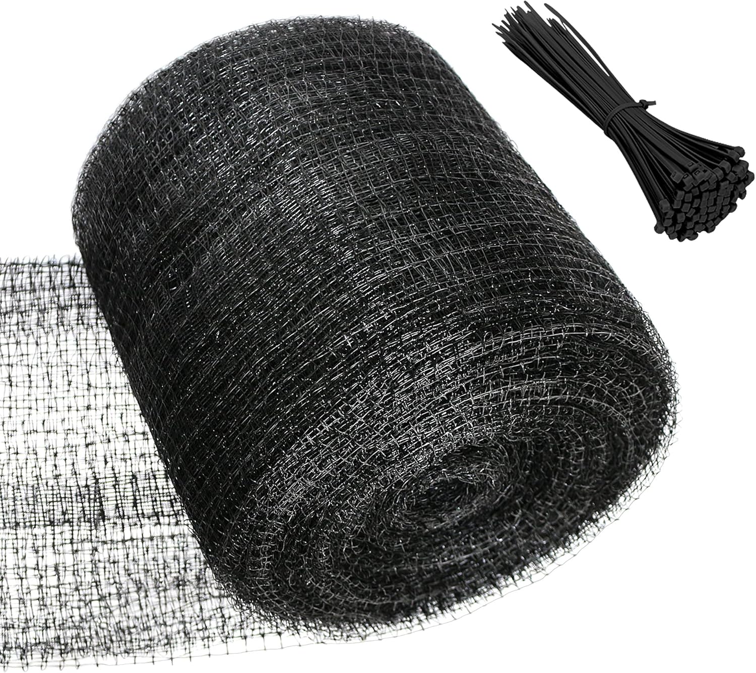 6.8ft x 65ft Anti Bird Netting, Pond Net with 50pcs Cable Ties - Protect Your Garden Vegetables Fruit Plants Ponds - Image 1
