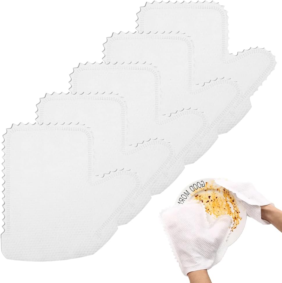 Multi-purpose Washable Dusting Gloves, 2026 Dual-Sided Pet Hair Cleaning Gloves Reusable Wet Dry Kitchen Mitt - Image 1