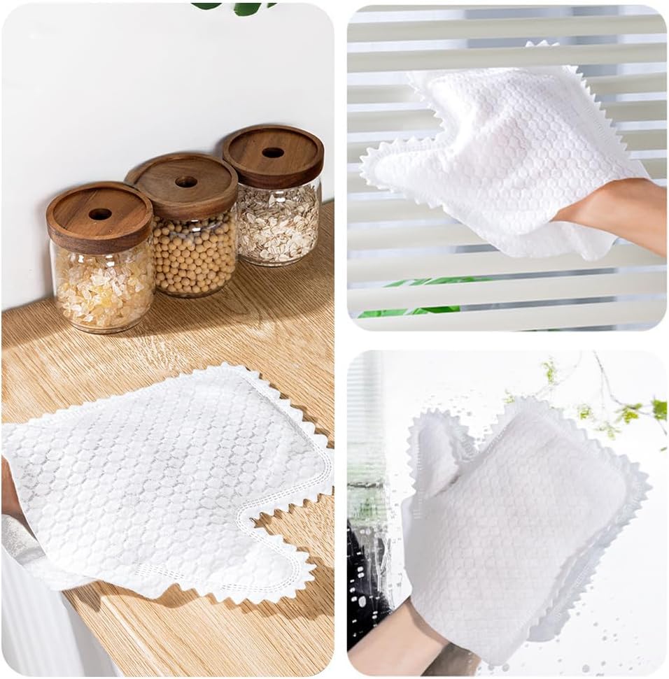 Multi-purpose Washable Dusting Gloves, 2026 Dual-Sided Pet Hair Cleaning Gloves Reusable Wet Dry Kitchen Mitt - Image 5