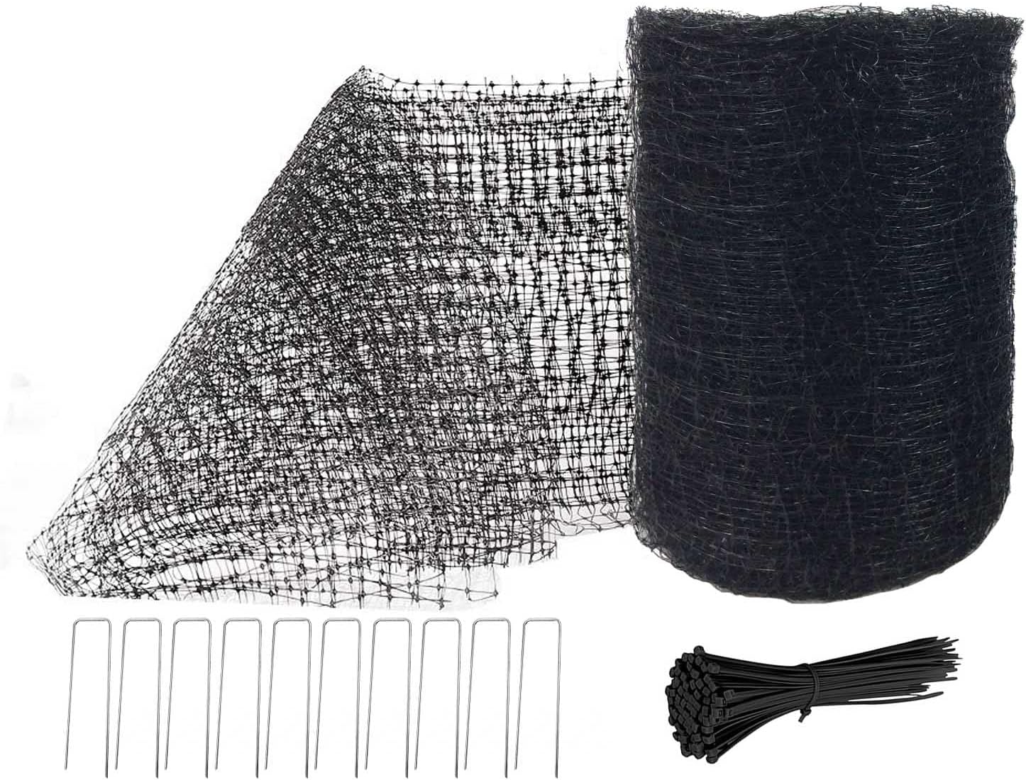 Deer Fence Netting, 7 x 100 Feet Anti Bird Deer Protection Net Reusable Protective Garden Netting for Plants Fruit Trees Vegetables Against Birds and Other Animals - Image 1