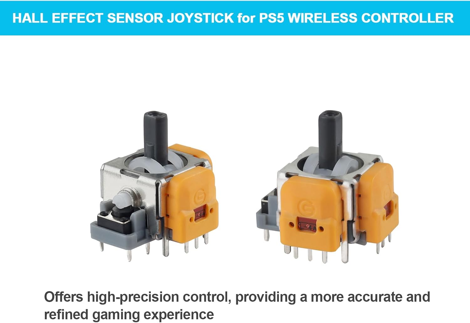 4pcs Hall Effect Replacement Joysticks for PS5 Wireless Controller No-Drift Thumbsticks Module Repair Parts Analog - Image 3