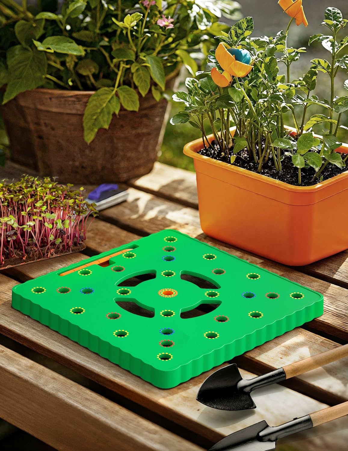 Seed Spacer Tool for Square Foot Gardens - Maximize Your Garden Space and minimize Weeds with This Premium Garden Tool - Image 7
